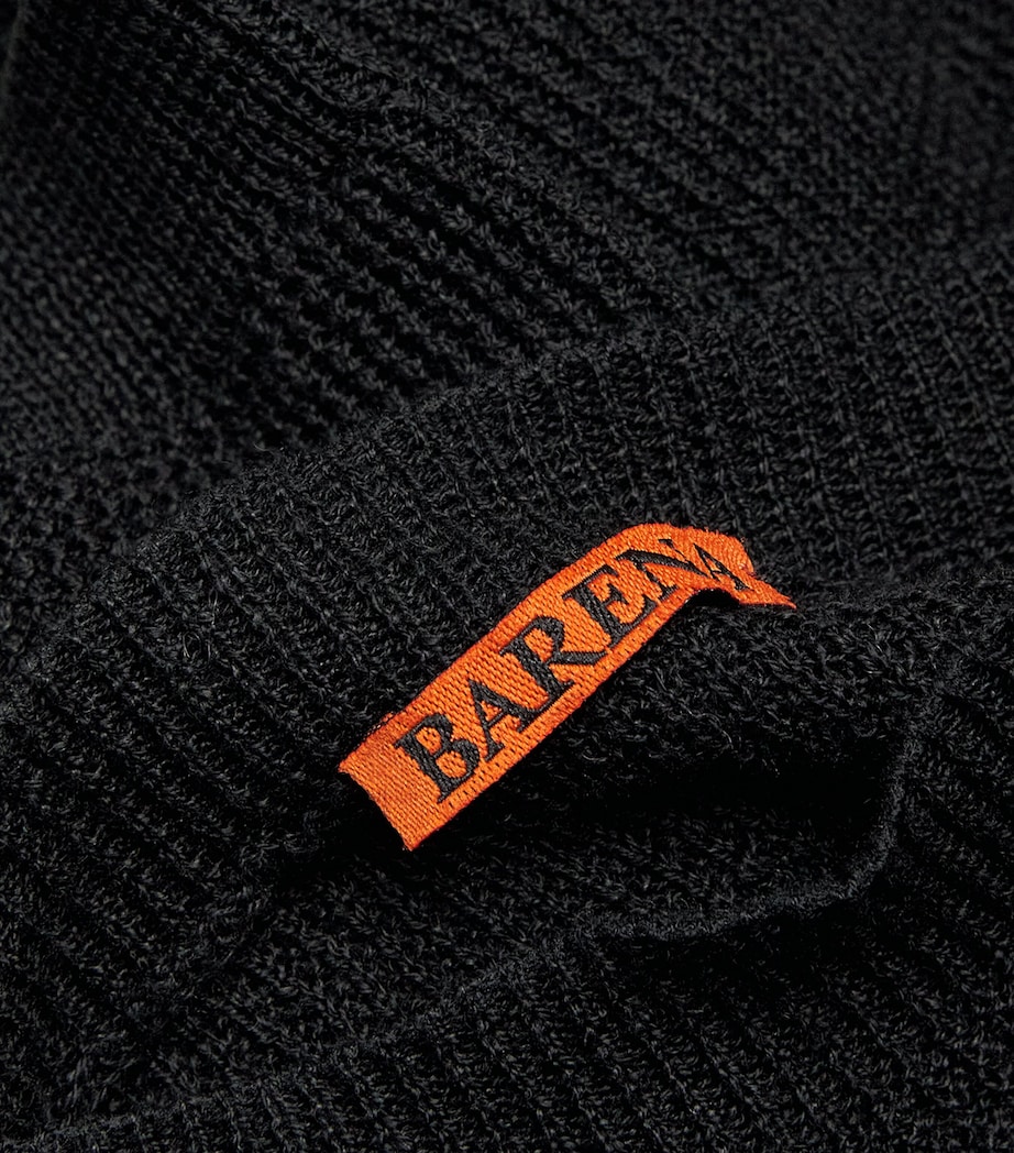 Linen-Cotton T-Shirt 590 NERO Image 5