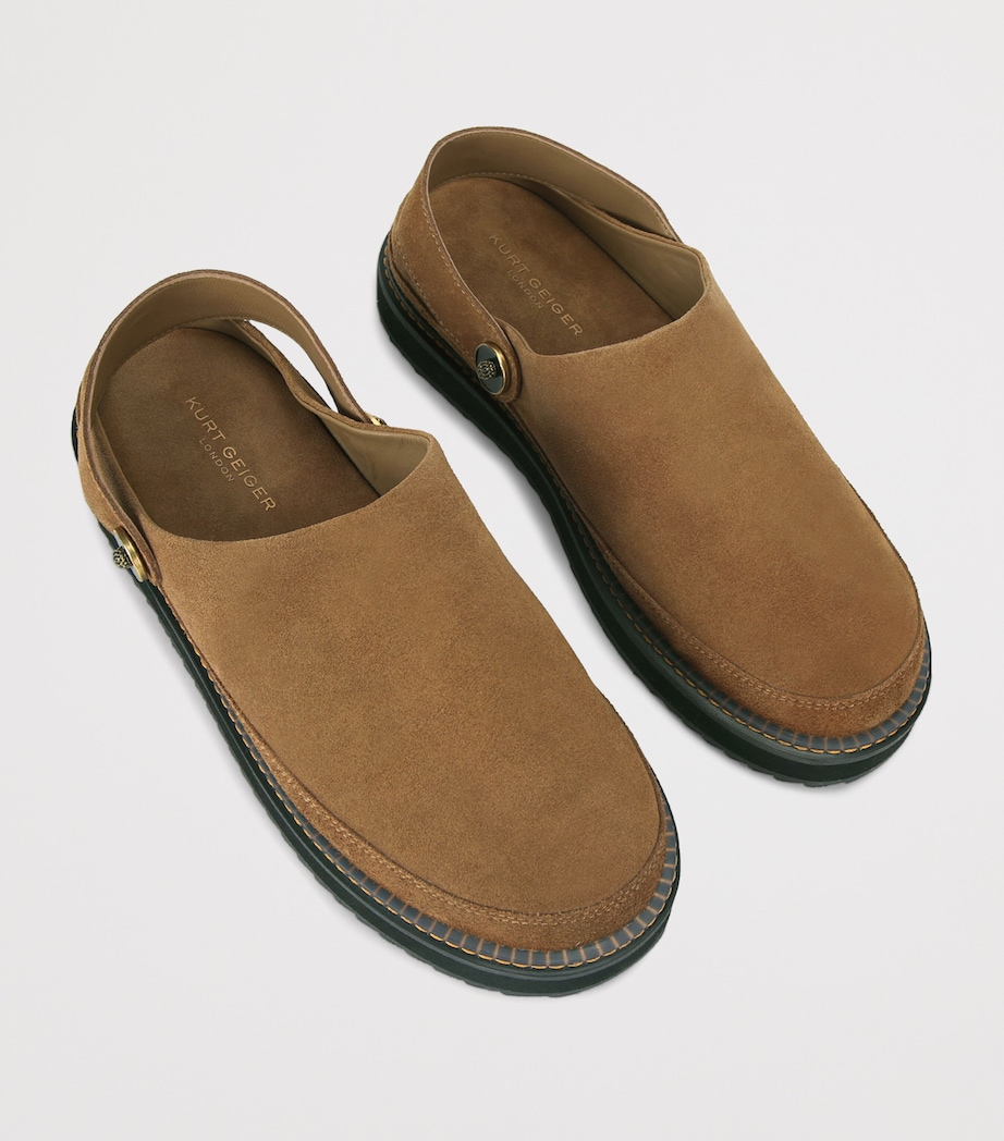 Suede Woodford Mules CAMEL Image 2