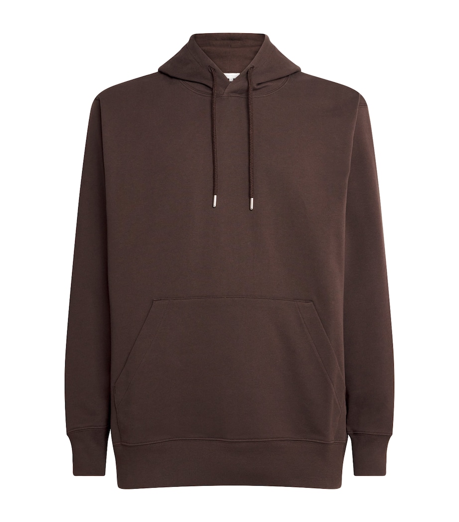 Organic Cotton Hoodie SEAL BROWN Image 1