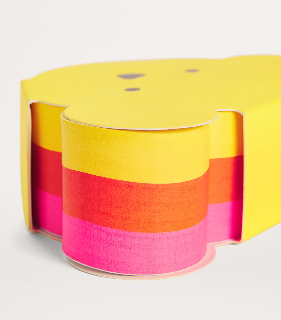 Harrods Bear Sticky Notes PINK Image 3