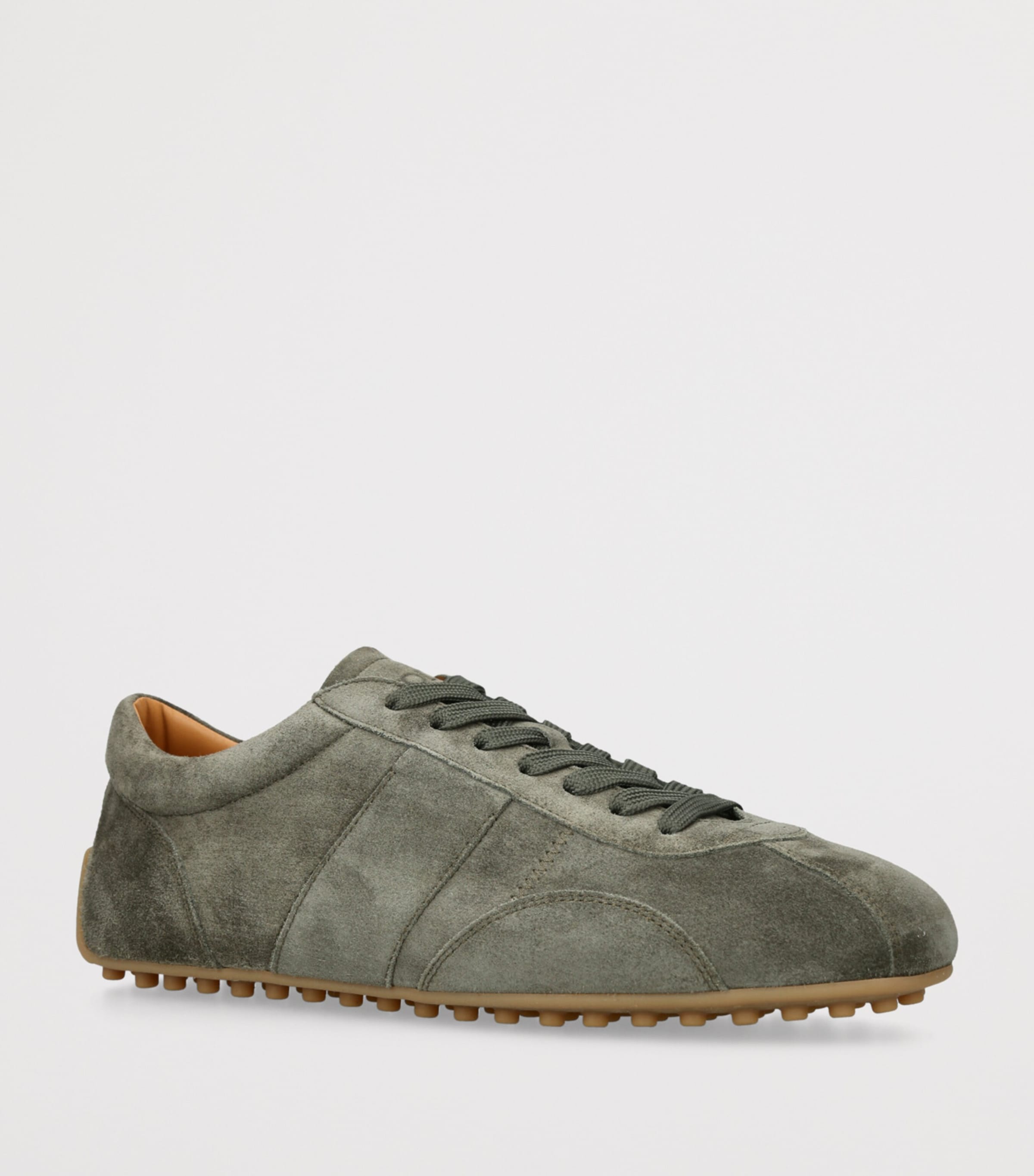 Tod's Suede T-Marathon Sneakers Khaki Image 3