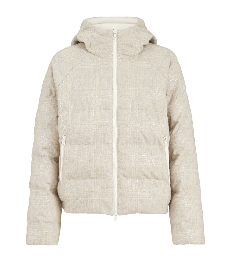 Virgin Wool Down Puffer Jacket