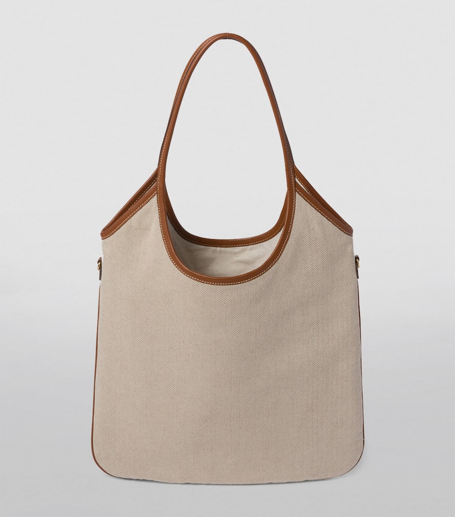 Miu Miu Canvas Ivy Tote Bag Image 3