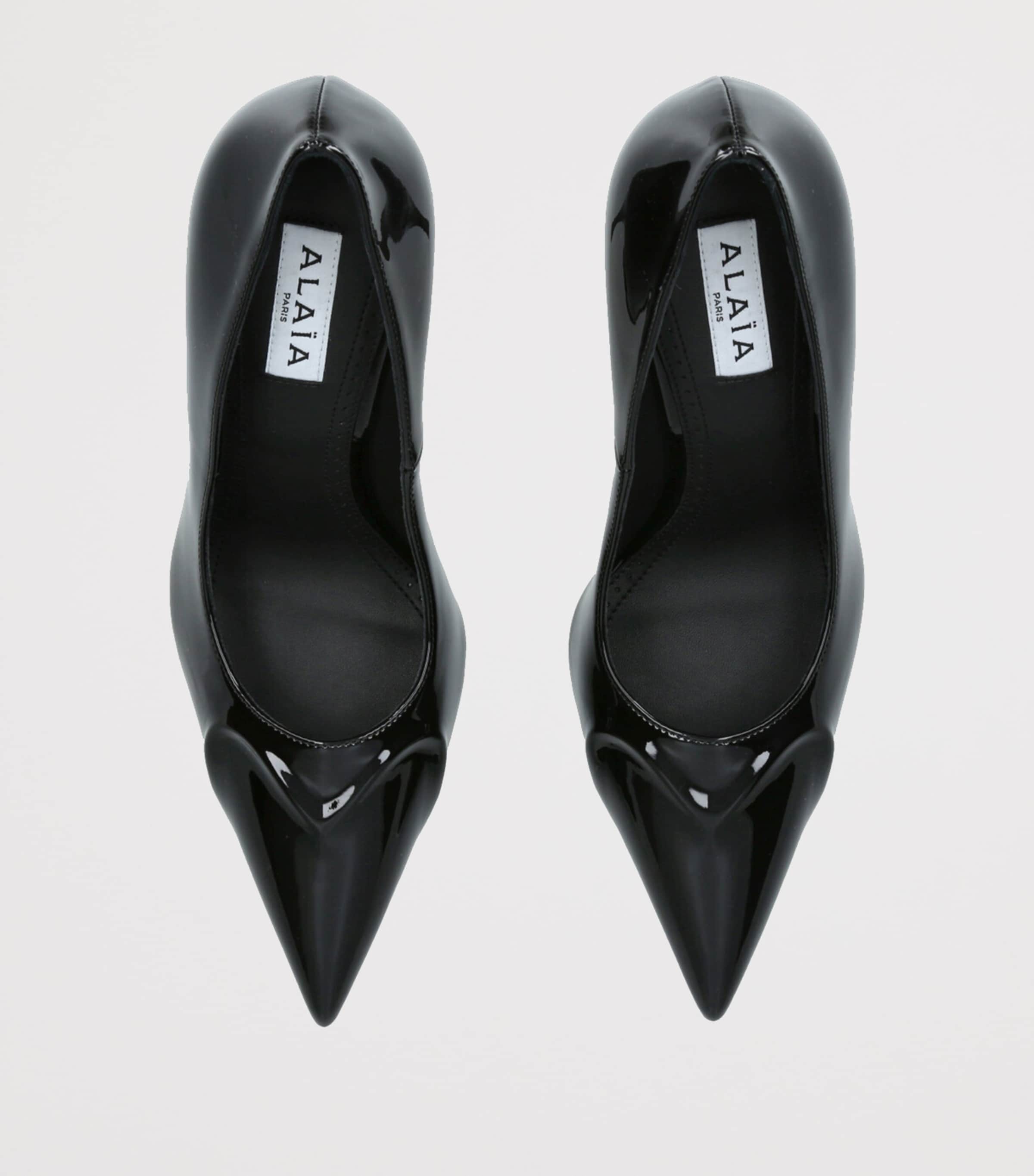 Patent Leather Pumps 90 BLACK Image 5