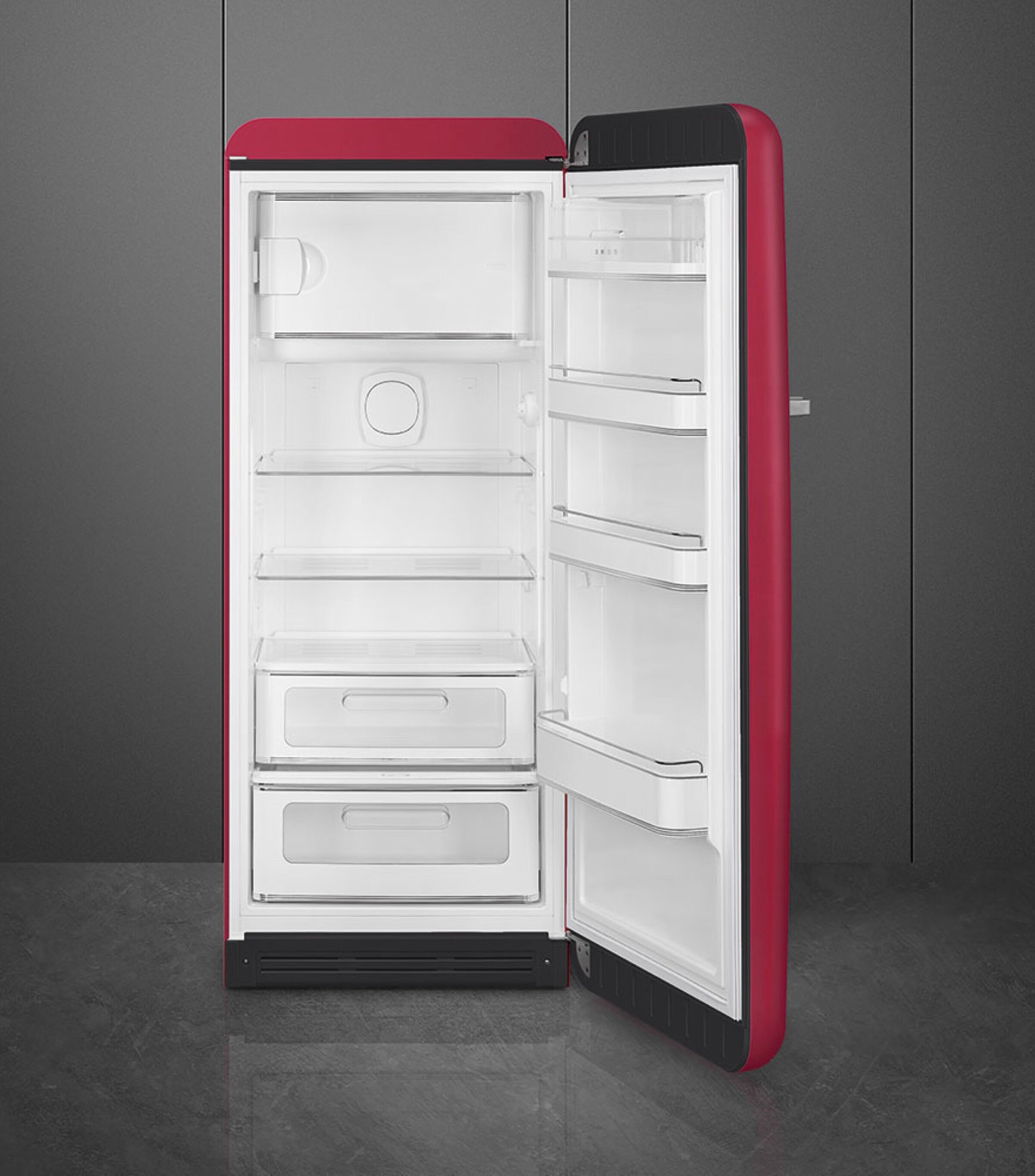 FAB28 Fridge RUBY RED Image 4