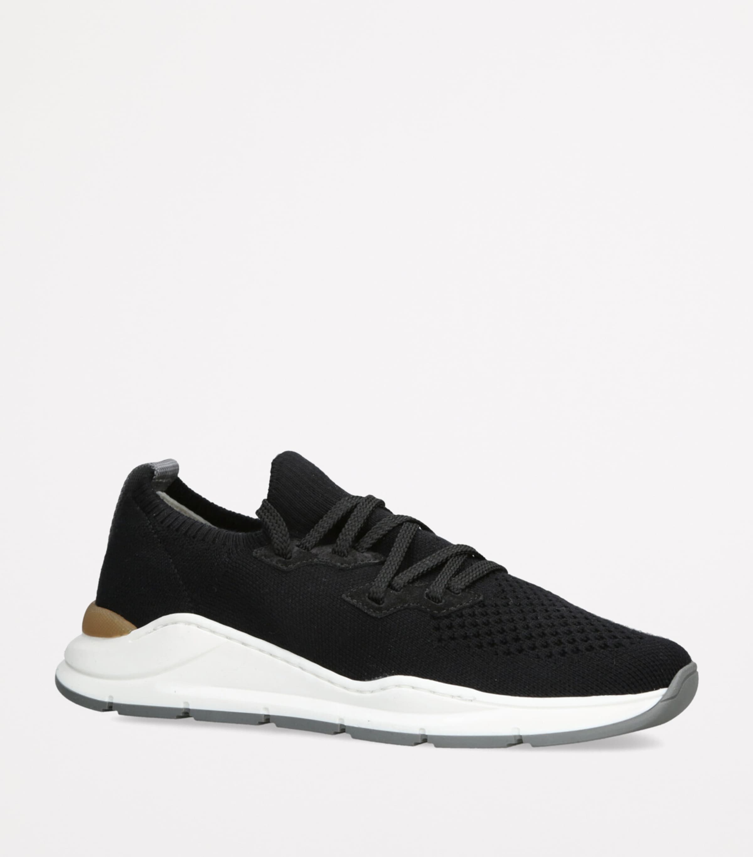 Knitted Sneakers BLACK Image 3