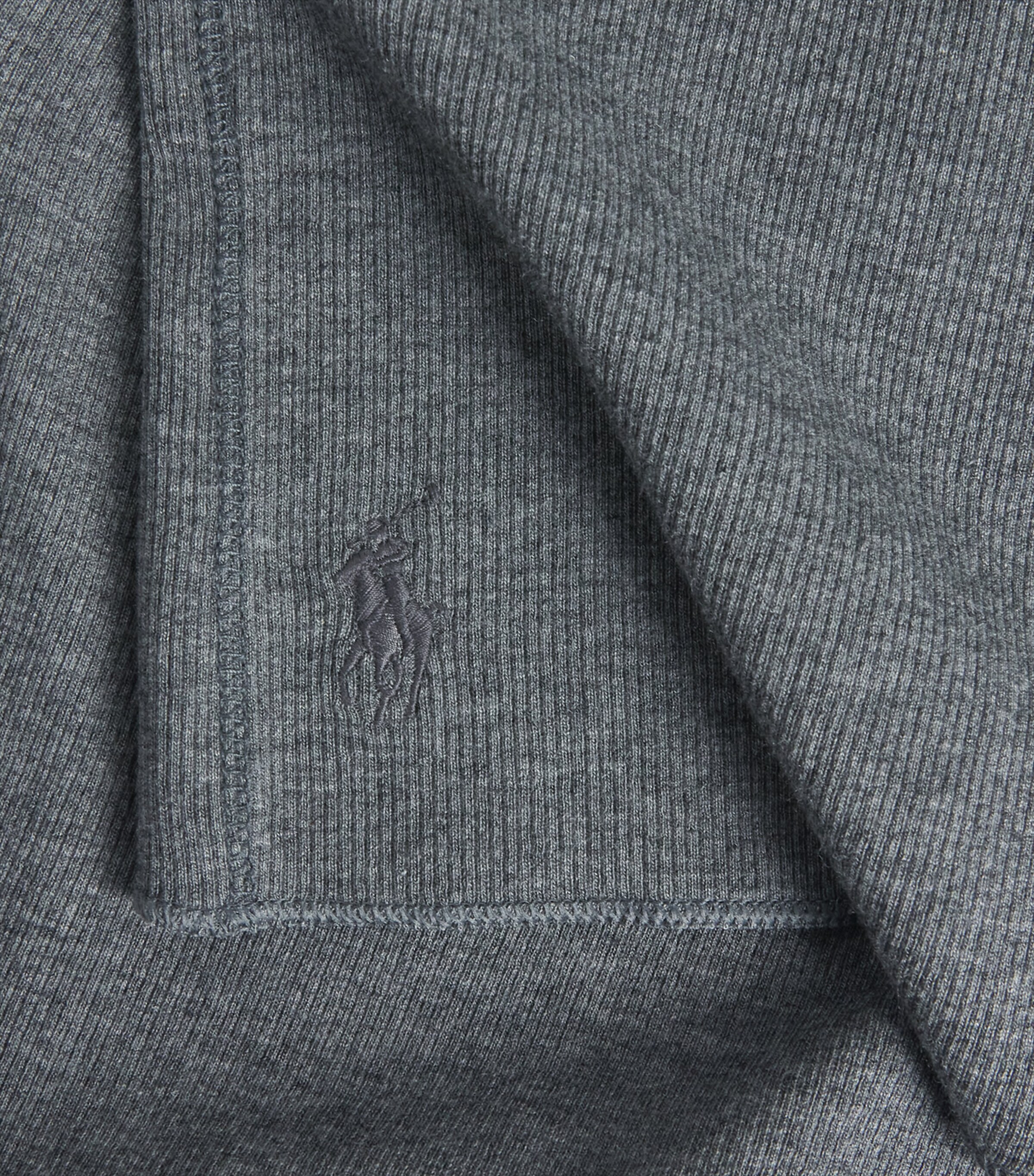 Polo Ralph Lauren Womens Slim Rollneck Sweater Med Flannel Heather Image 6