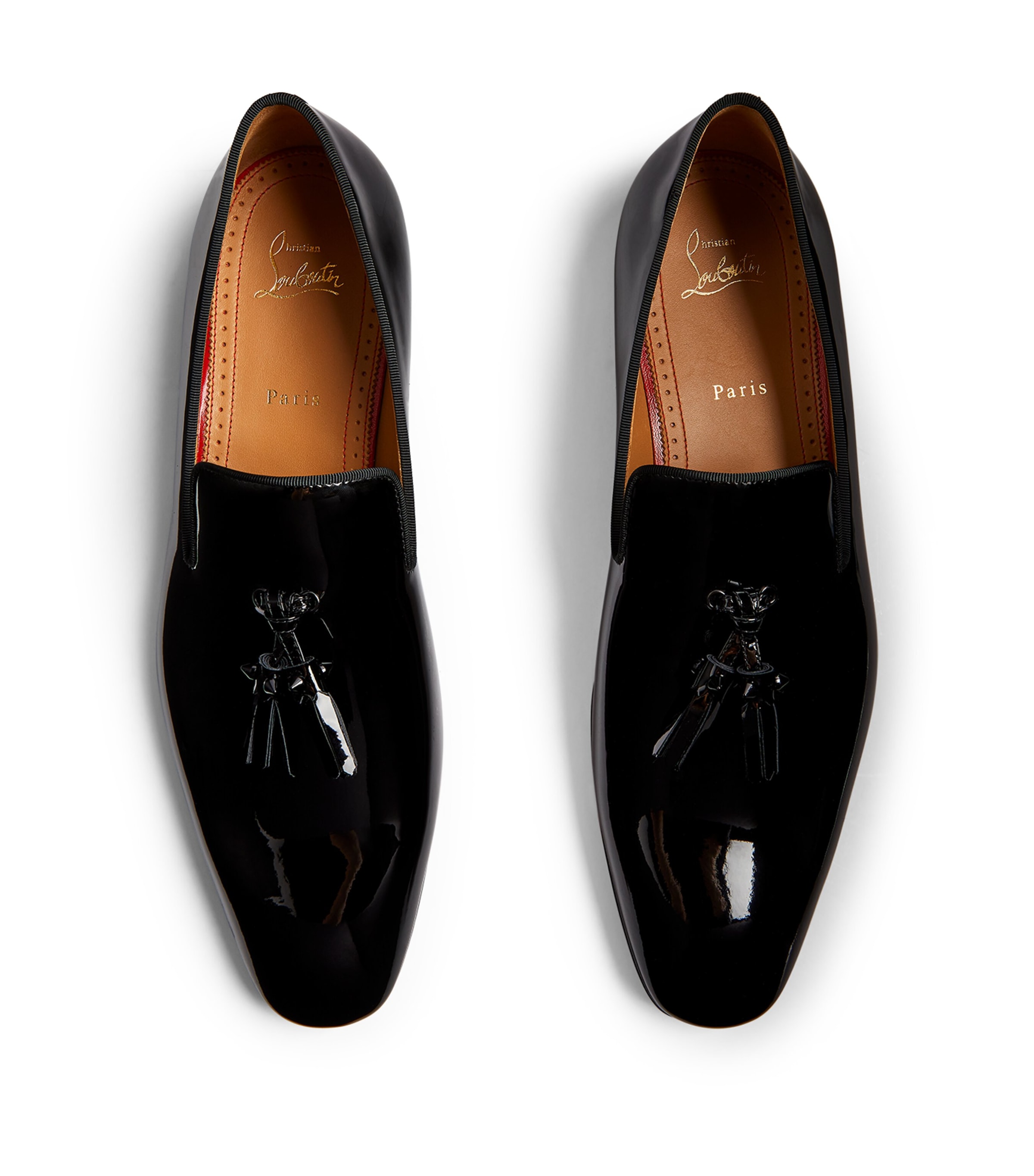 Dandelion Tassel Patent Loafers BK01 Image 4