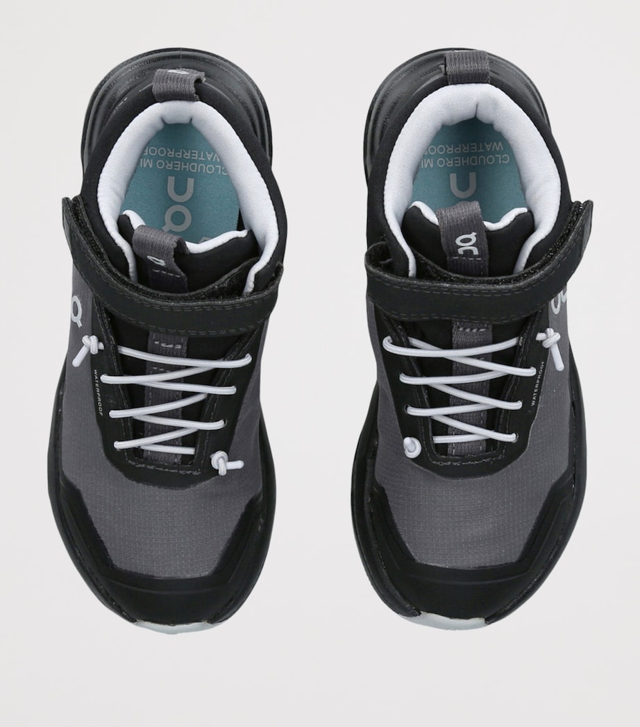 Waterproof Cloudhero Mid-Top Trainers BLACK Image 4