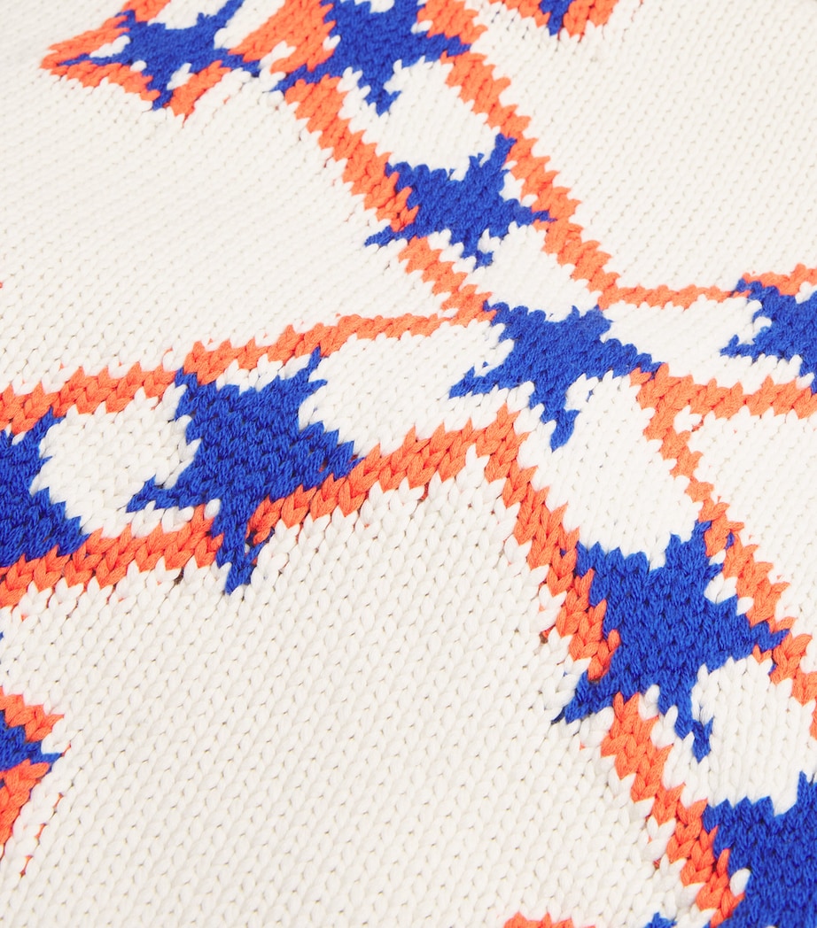 Star Arrows Logo Sweater WHITE ASPARAGUS Image 5