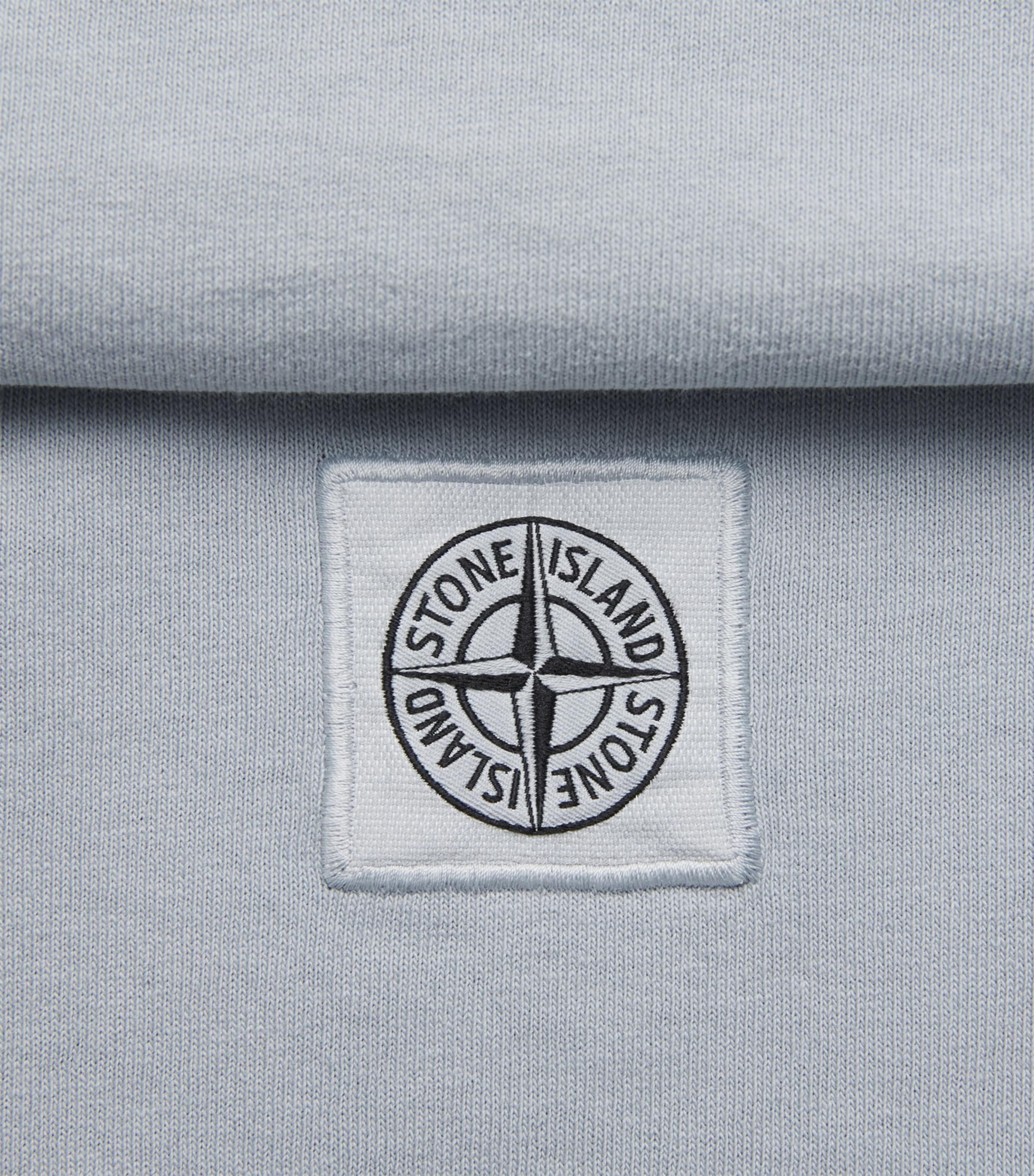Stone Island Mens Cotton Logo T-Shirt Image 6