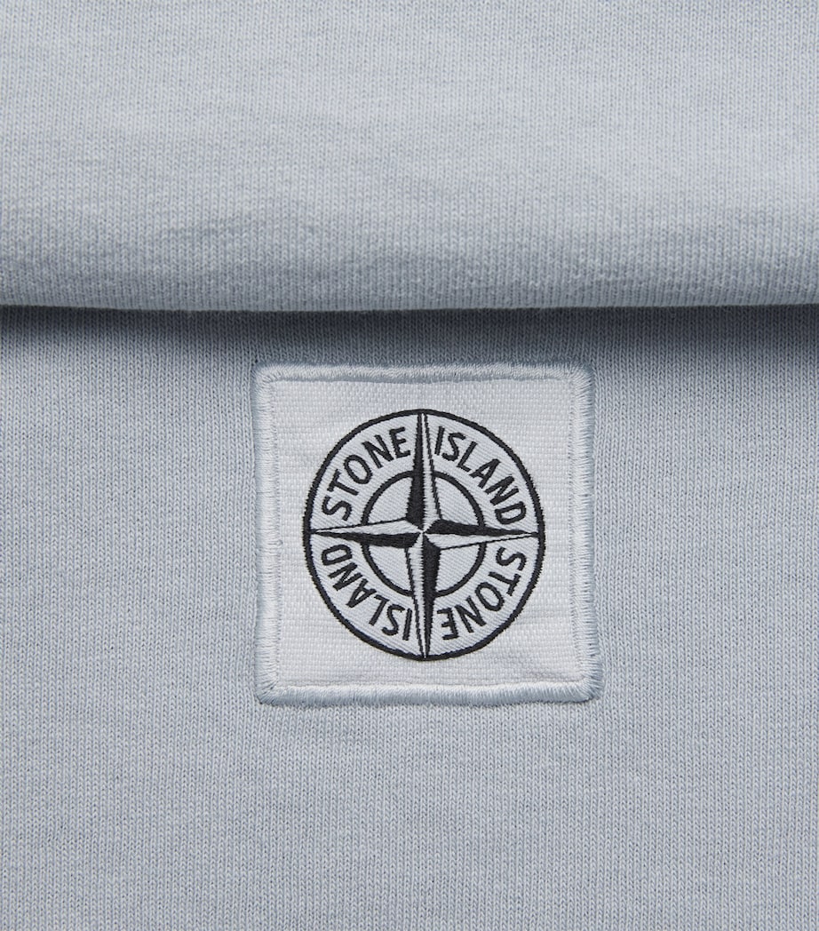 Stone Island Mens Cotton Logo T-Shirt Image 6