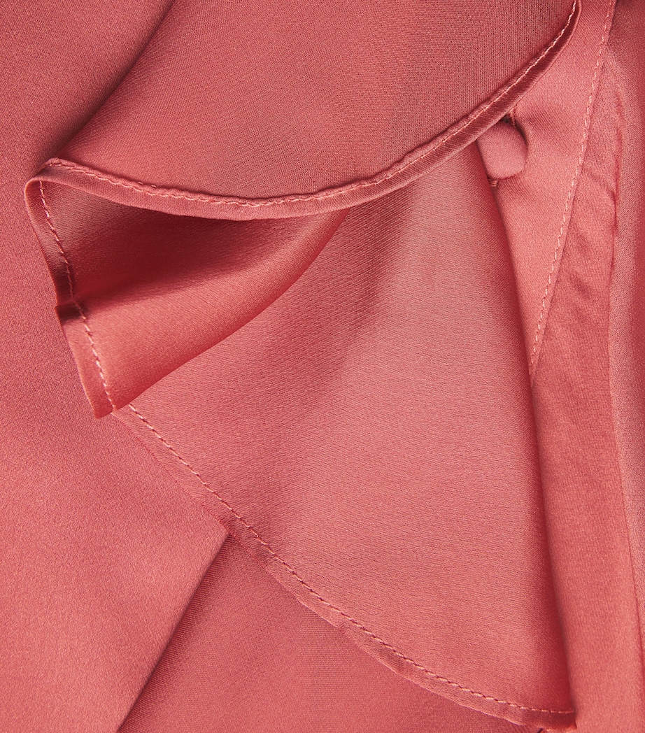 Silk Gesture Blouse ROSEWOOD Image 6