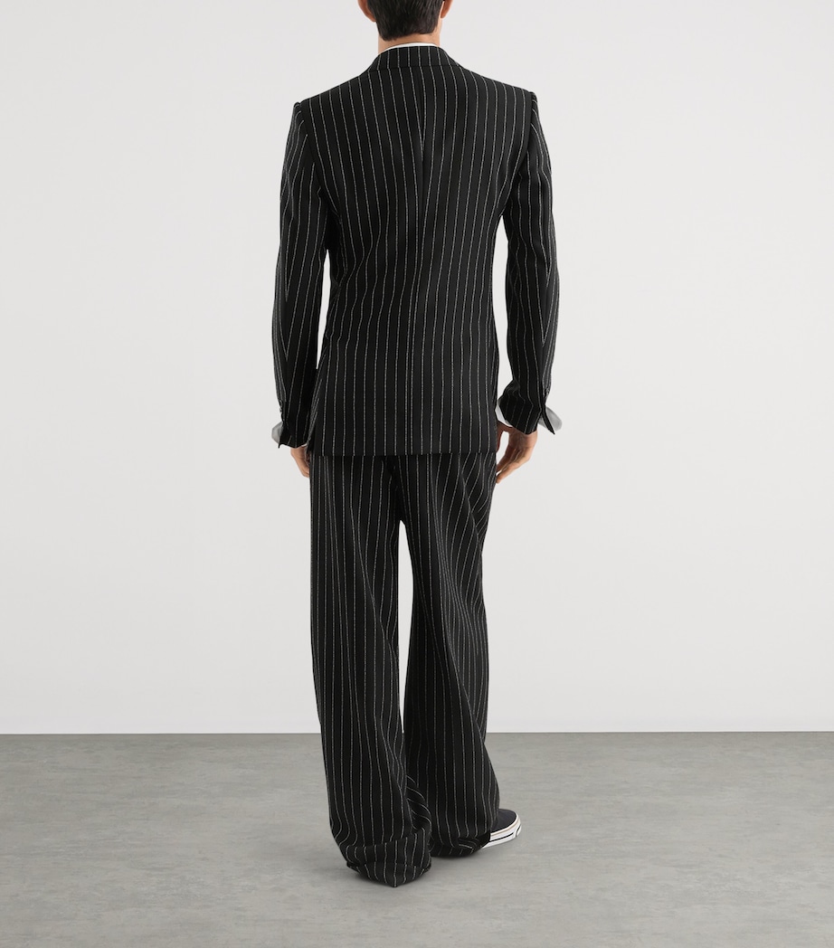 Silk Crepe Shirt W0111-WHITE Image 3