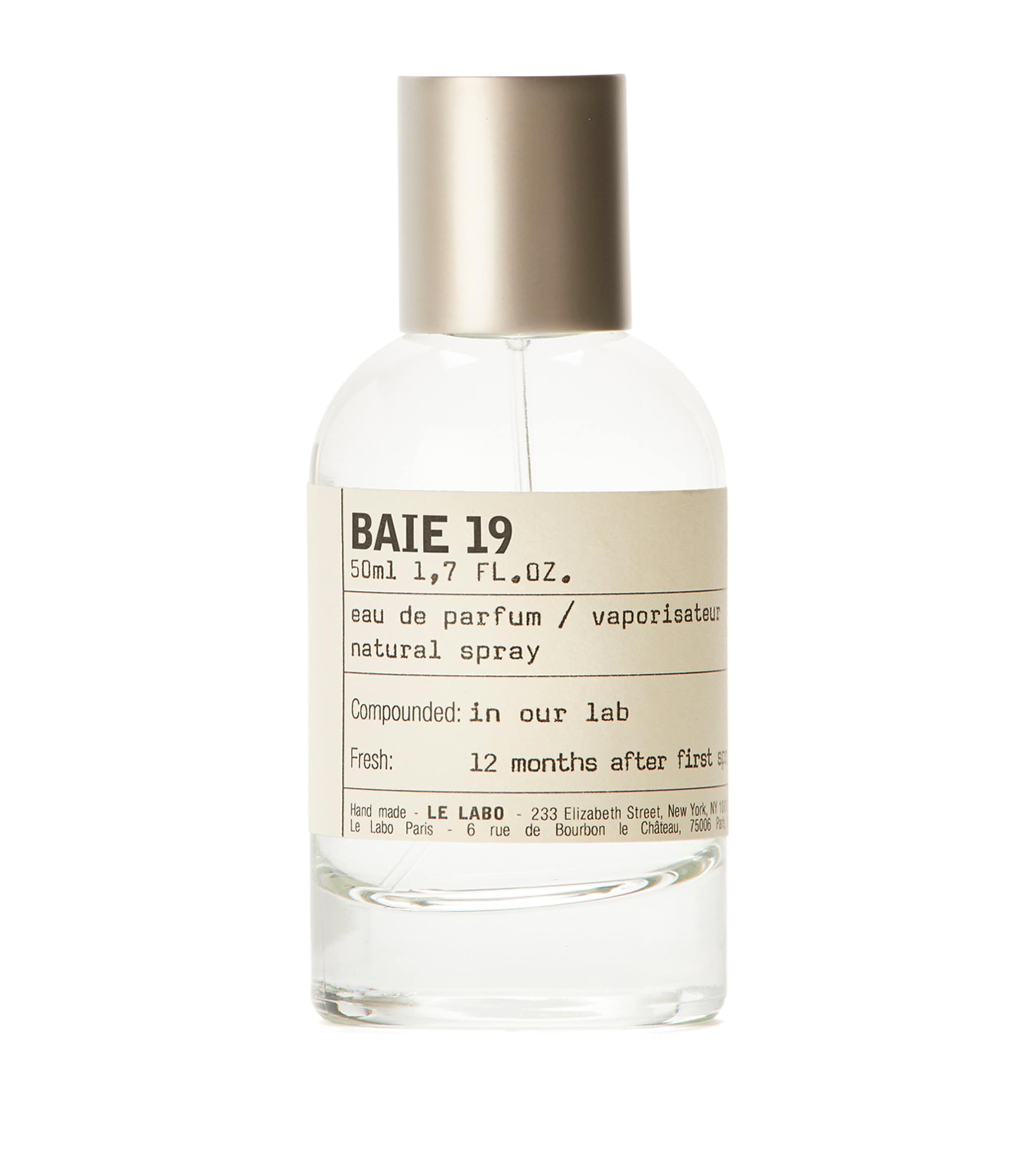 LE LABO BAIE 19 EAU DE PARFUM 