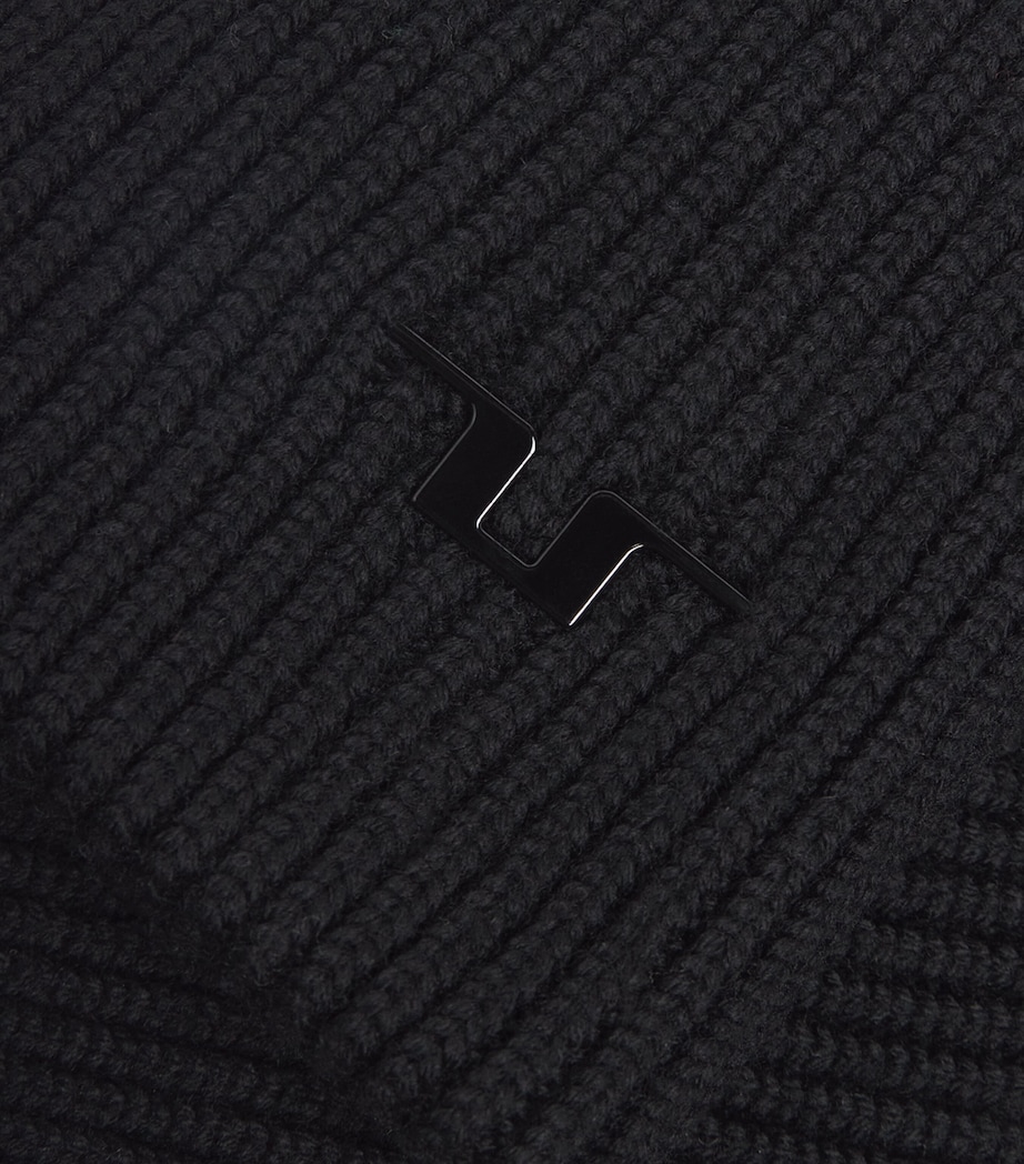 Merino Wool Juanma Neck Gaiter BLACK9999 Image 4