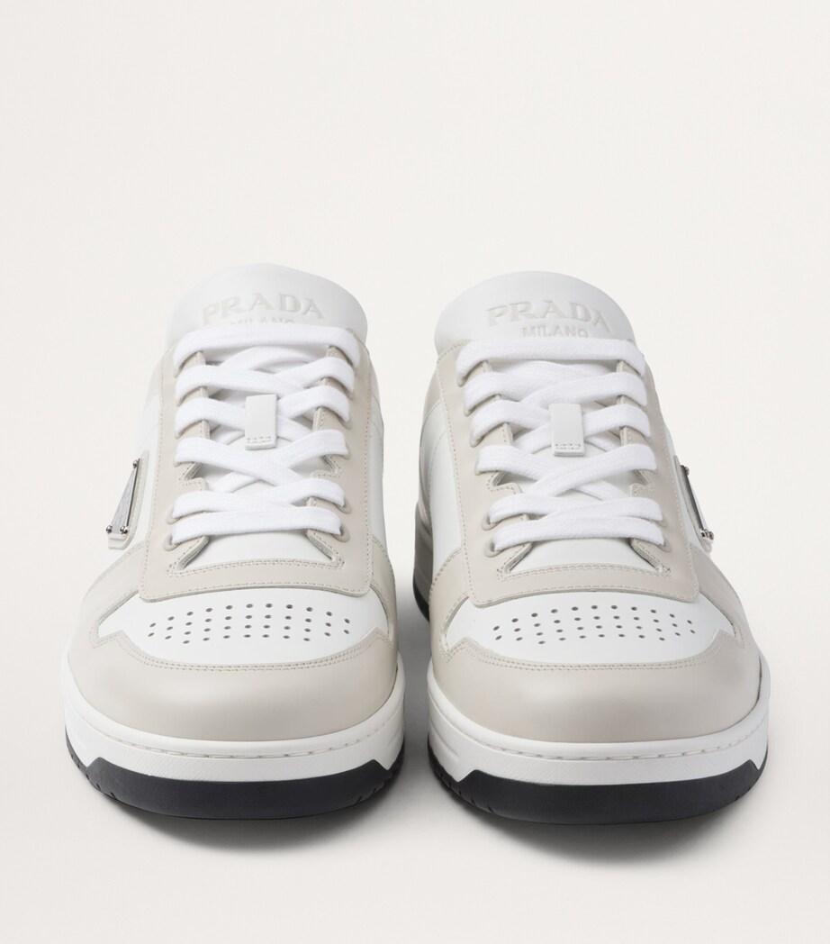 Prada Leather Downtown Sneakers Image 5