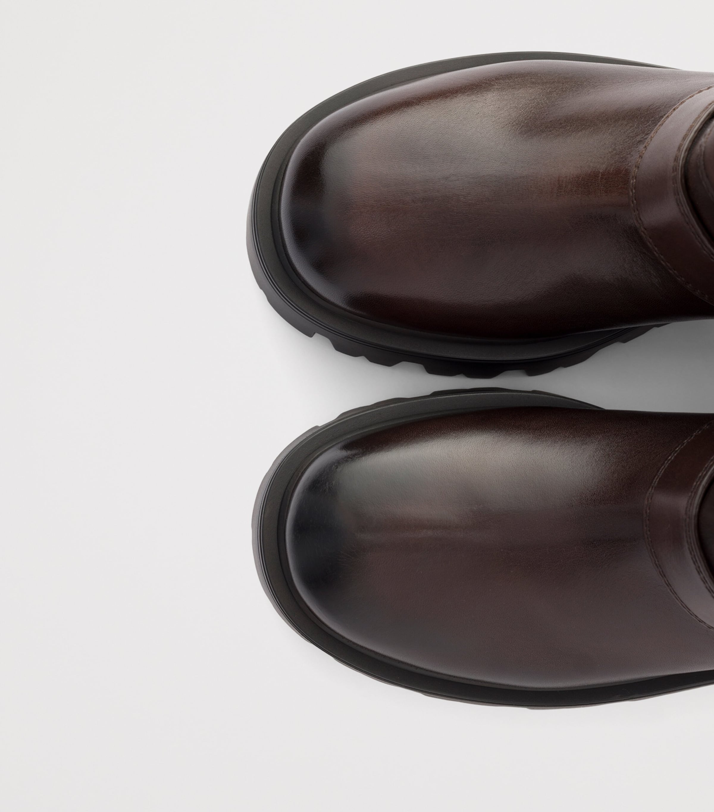 Prada Leather Biker Boots Brown Image 6