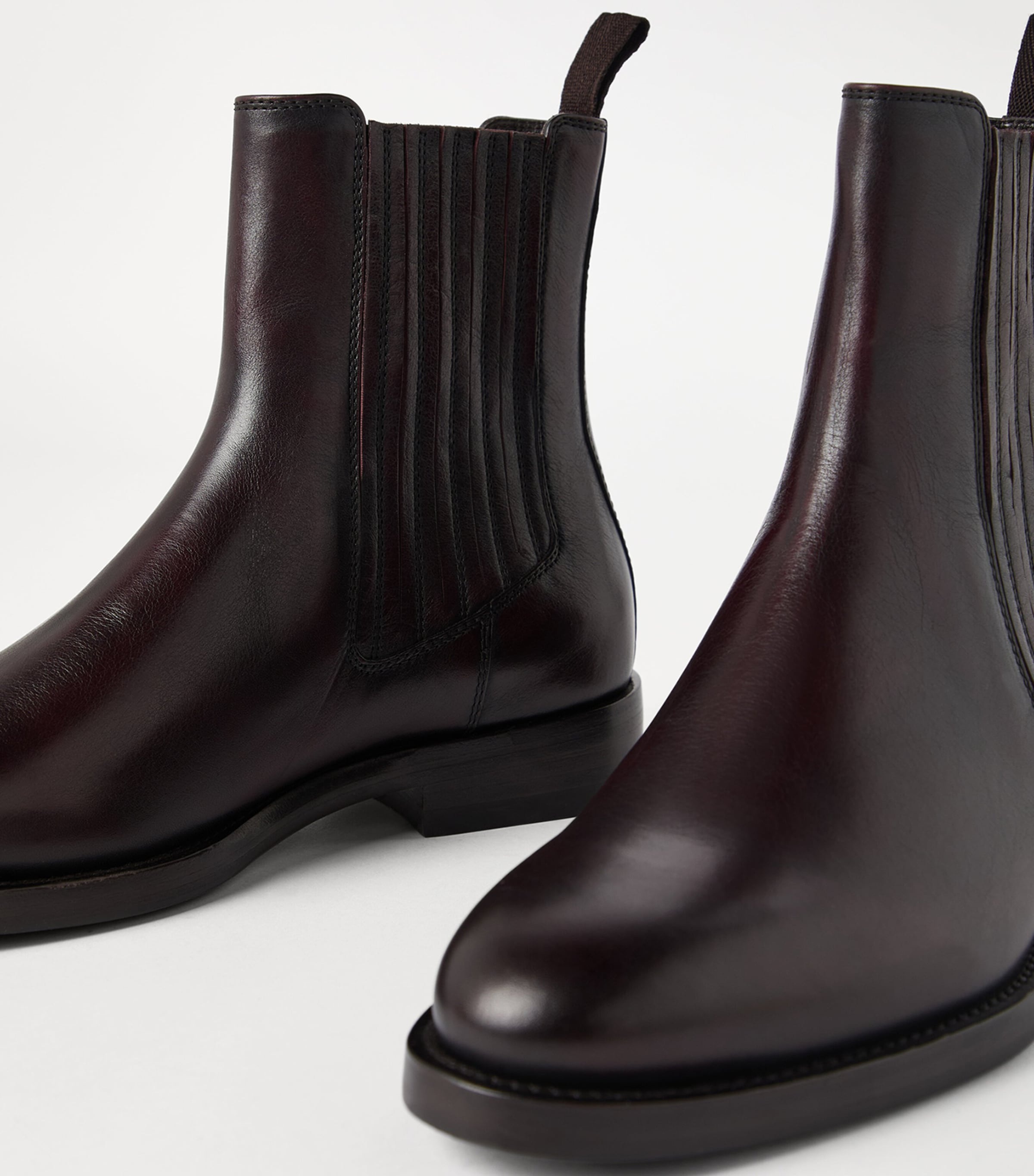 Burnished Leather Chelsea Boots C4235 Image 5