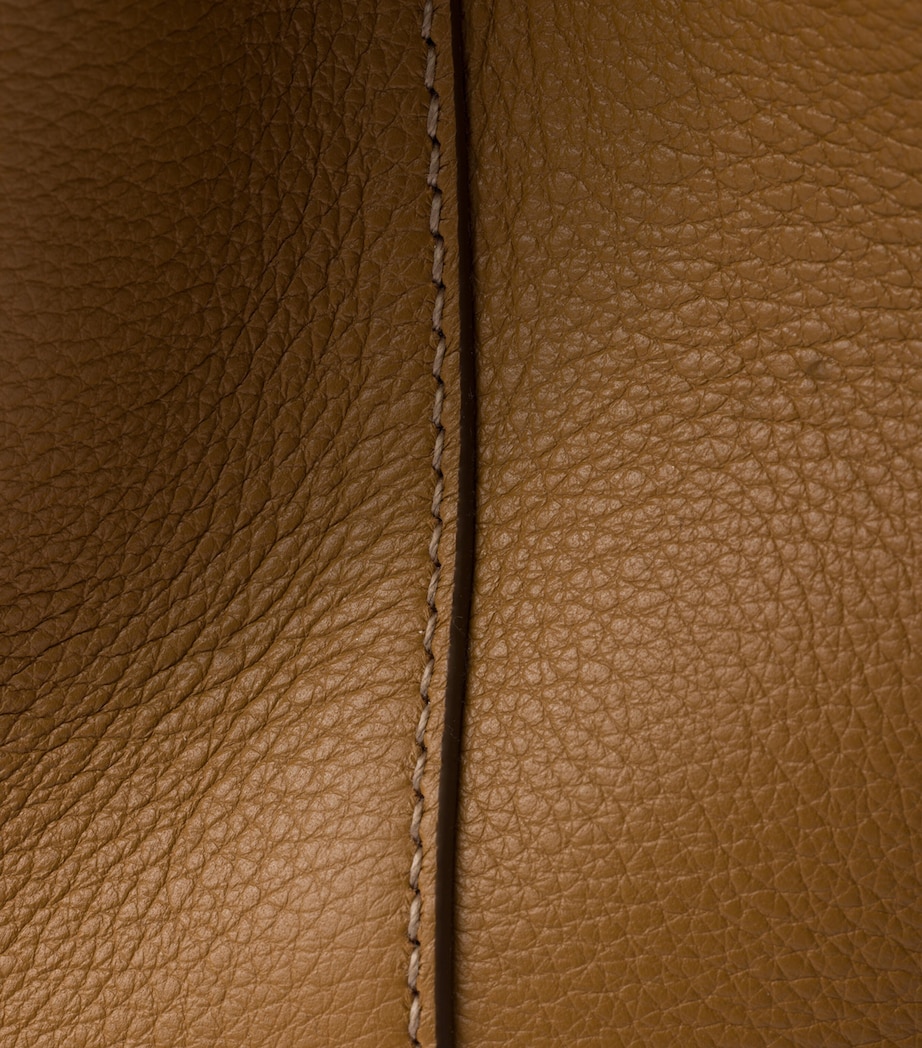 Medium Leather Galleria Top-Handle Bag F03BH Image 5