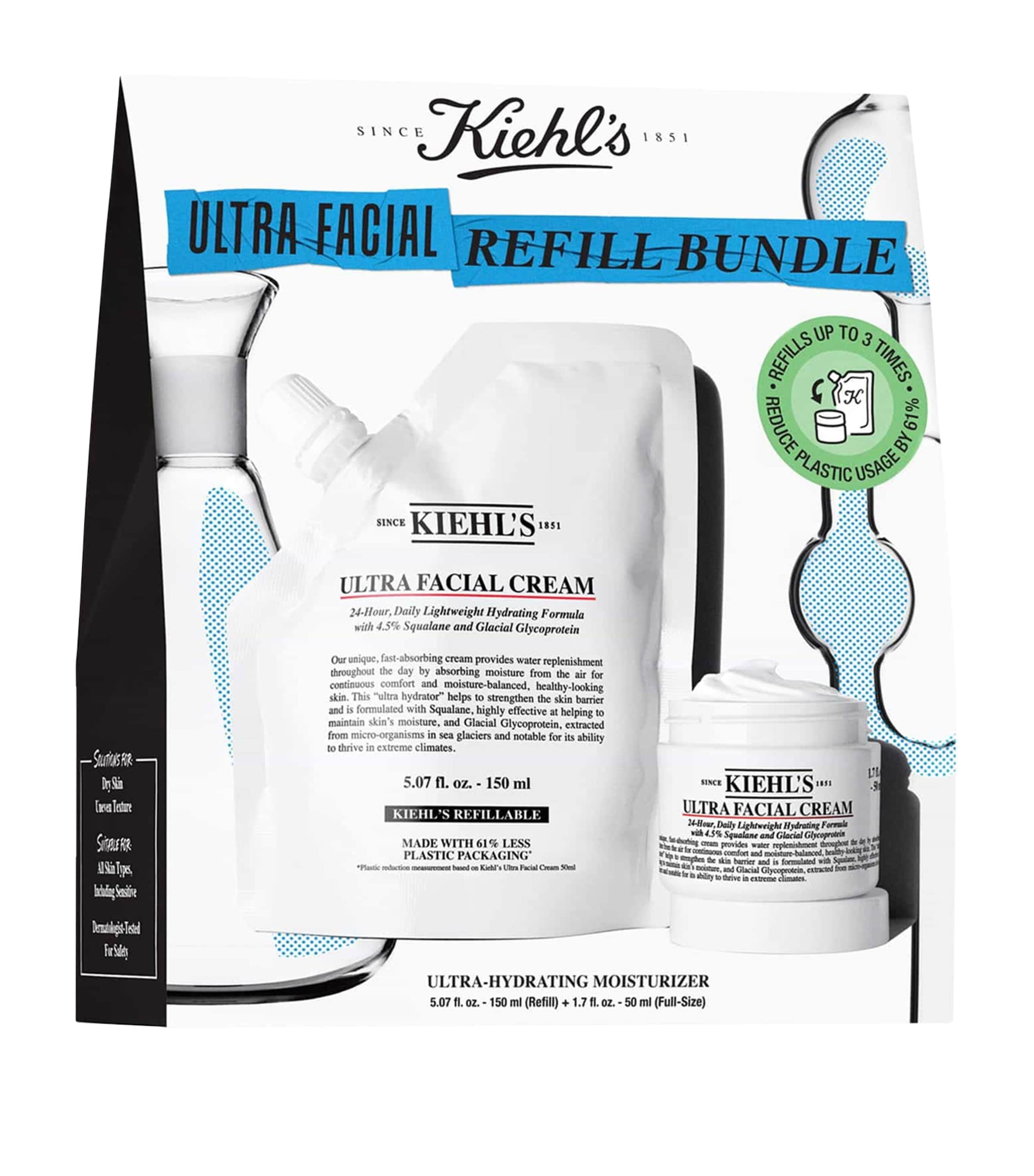 Kiehl's Since 1851 Ultra Facial Cream Refill Set