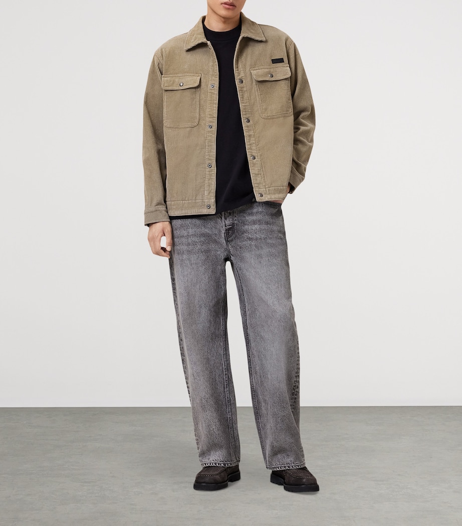 Corduroy Castleford Overshirt OAK BROWN Image 5