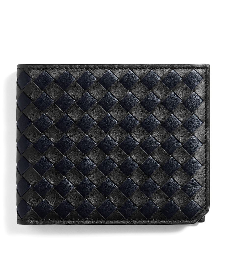 Bottega Veneta Leather Intrecciato Piccolo Bifold Wallet Image 1