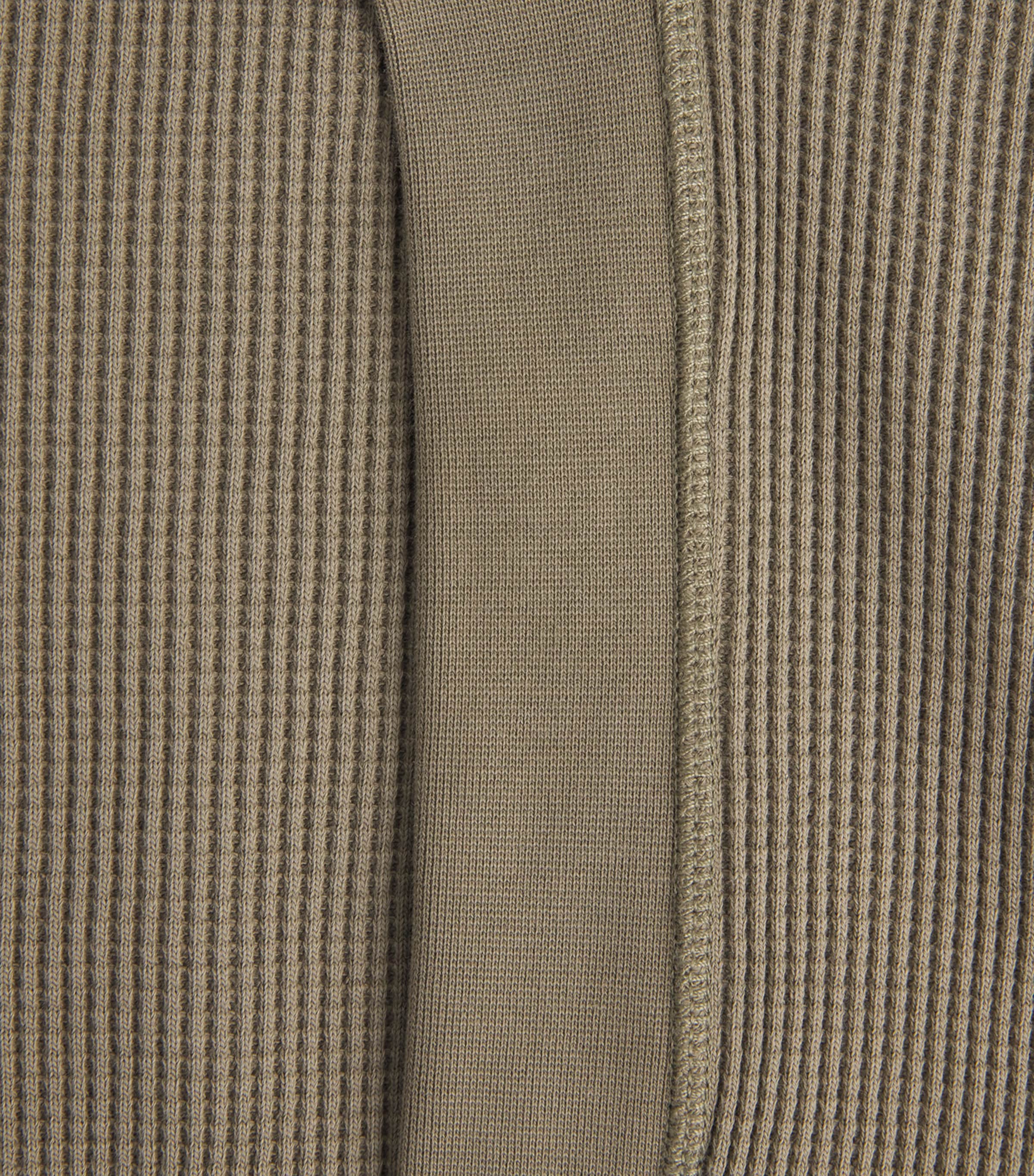 Cotton Waffle-Knit Sweater V005G Image 5