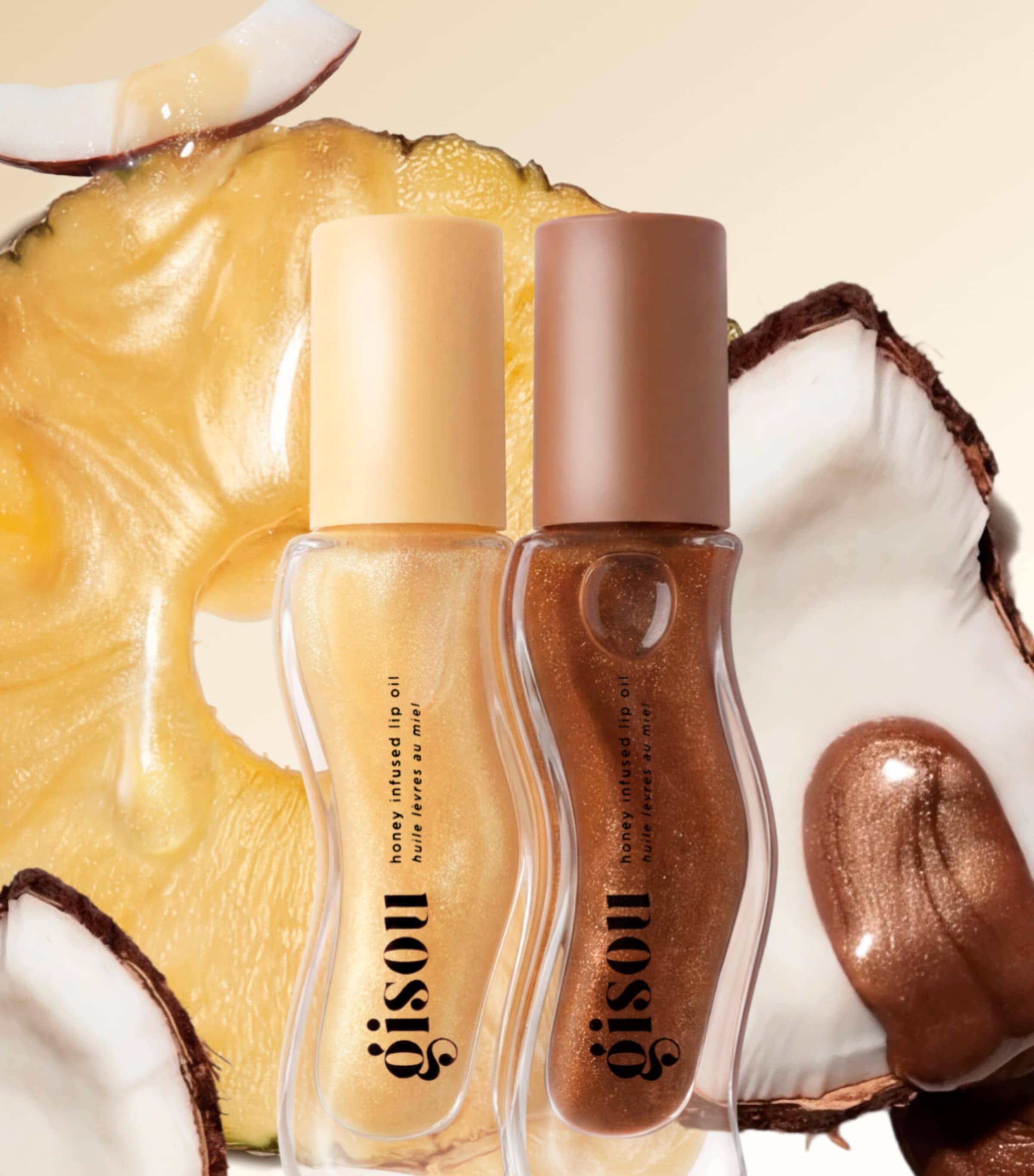 Gisou Honey Infused Lip Oil Coco Cacao Image 5