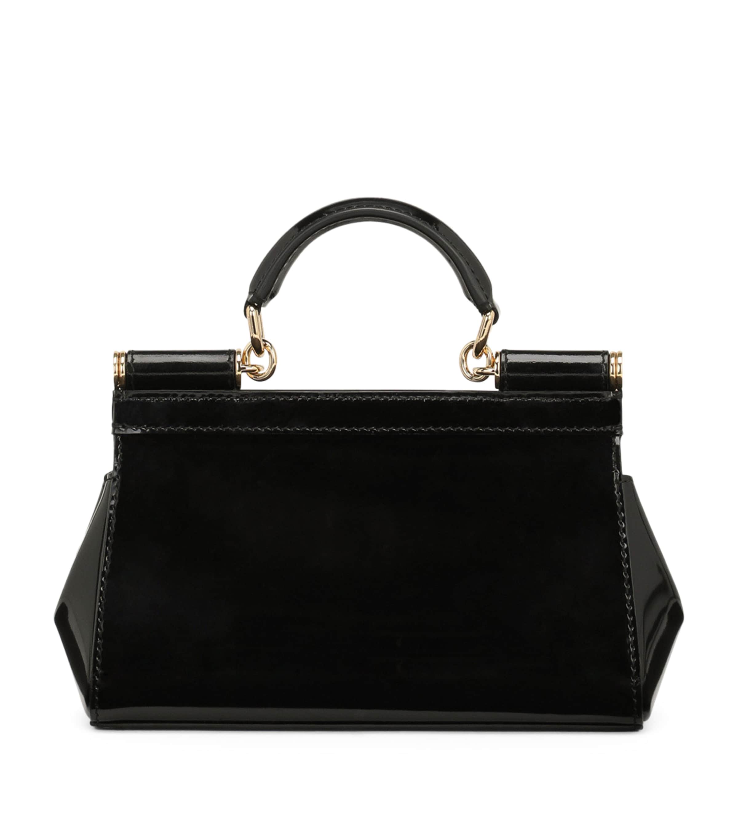 Small Sicily Top-Handle Bag 80999-BLACK Image 2