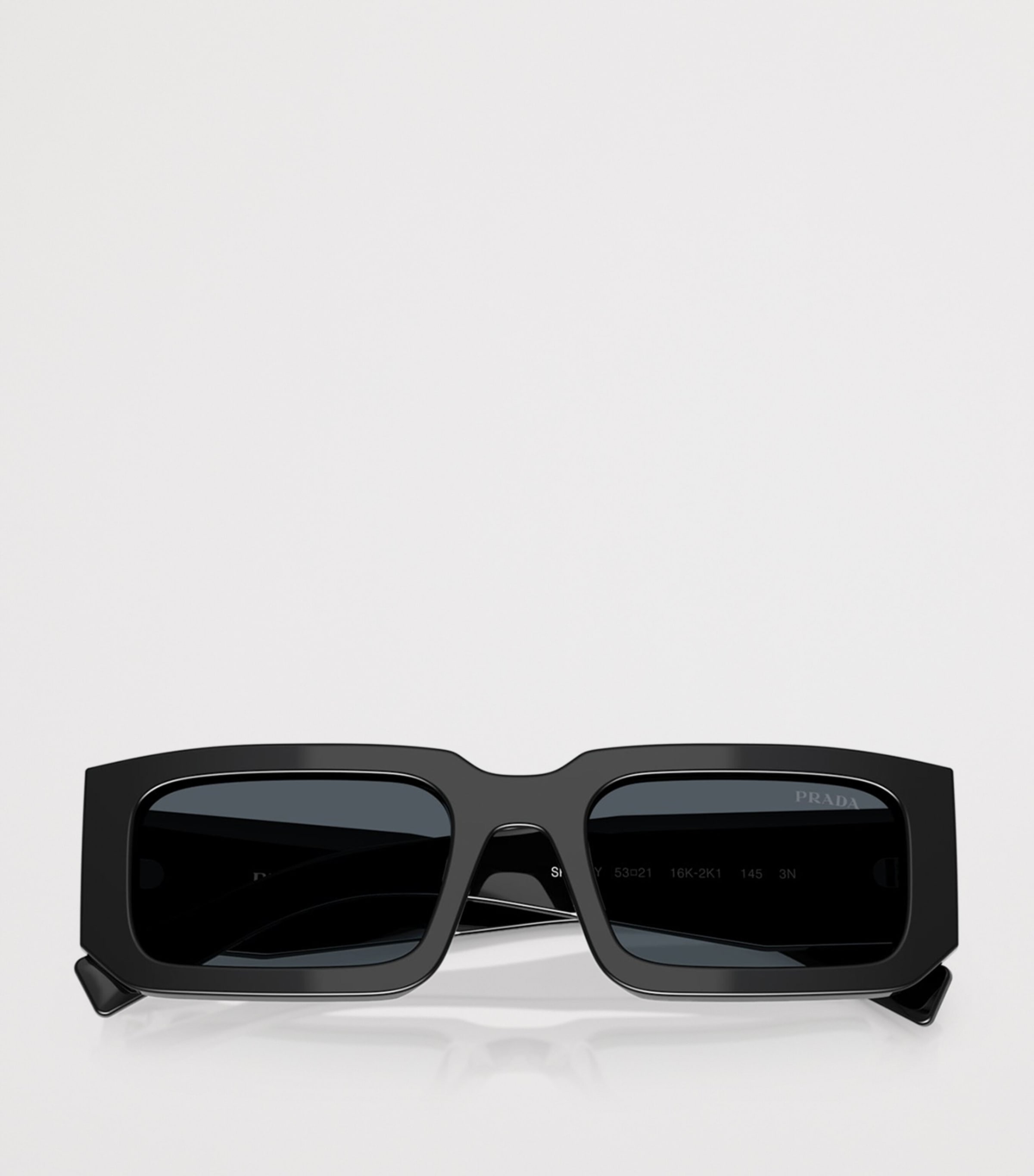 Acetate Rectangular Sunglasses 16K2K1 Image 5