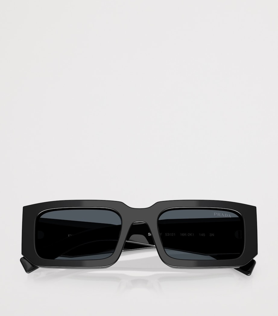Acetate Rectangular Sunglasses 16K2K1 Image 5