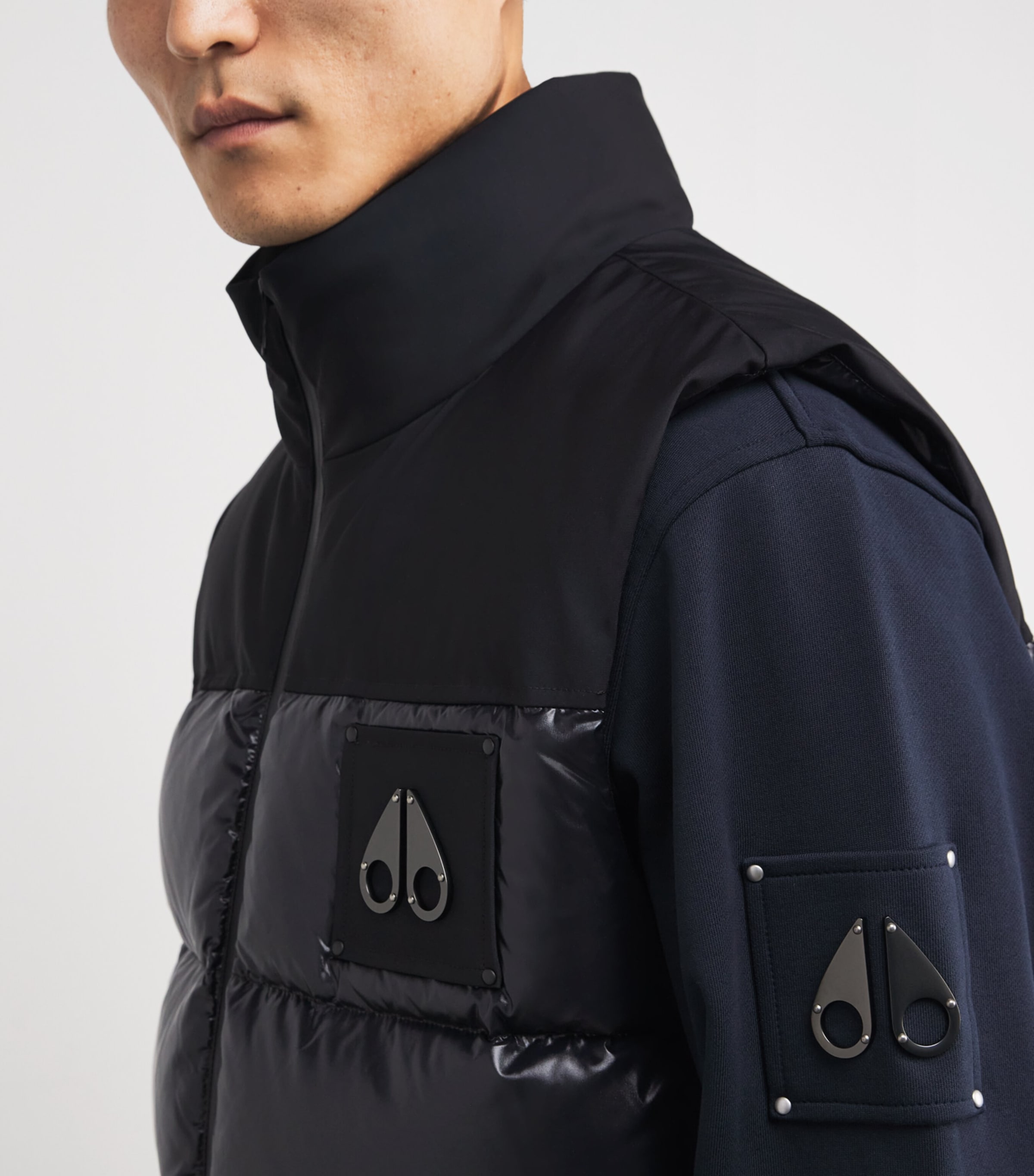 Down-Filled Victory Peak Gilet BLACK - 292 Image 6