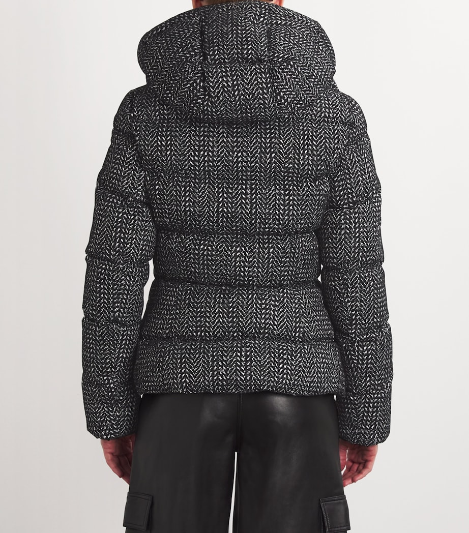 Down Madalyn-FLP Jacket BLACK-WHITE C0921 Image 4