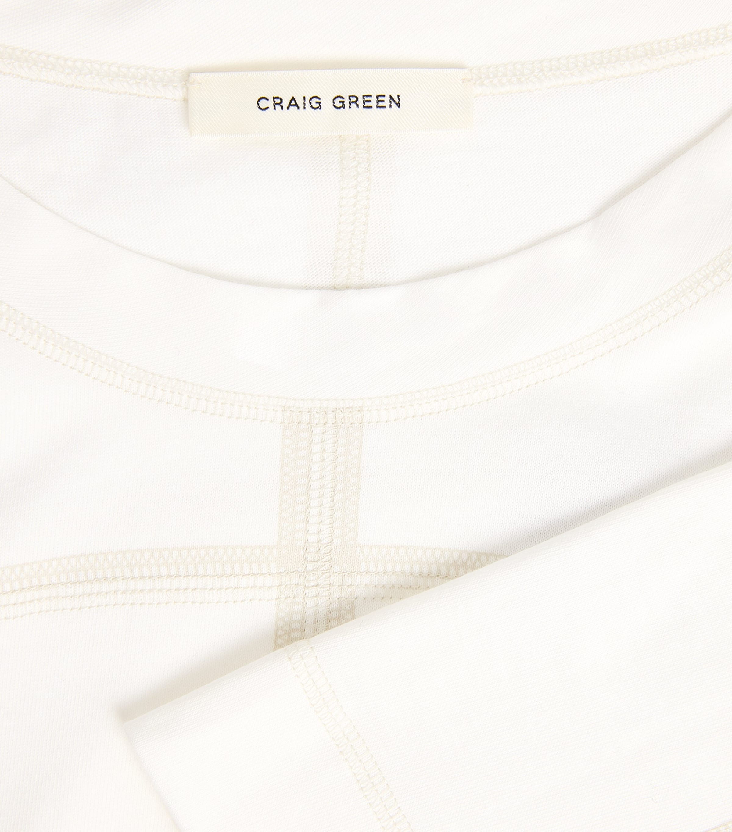 Craig Green Mens Cotton Pattern T-Shirt White/ Calico Image 6