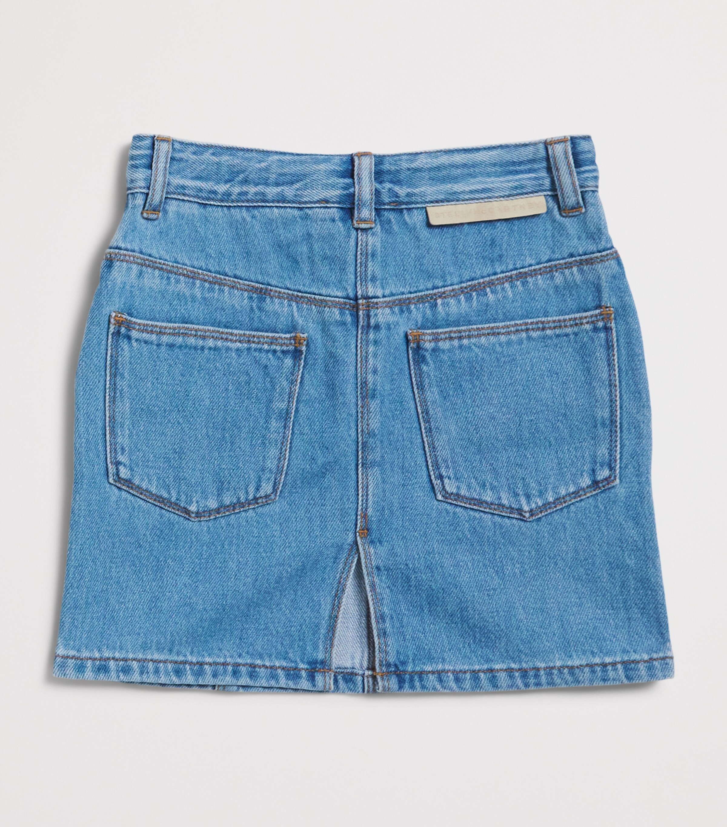 Stella McCartney Kids Star Denim Skirt (3-14+ Years) Blue Image 2