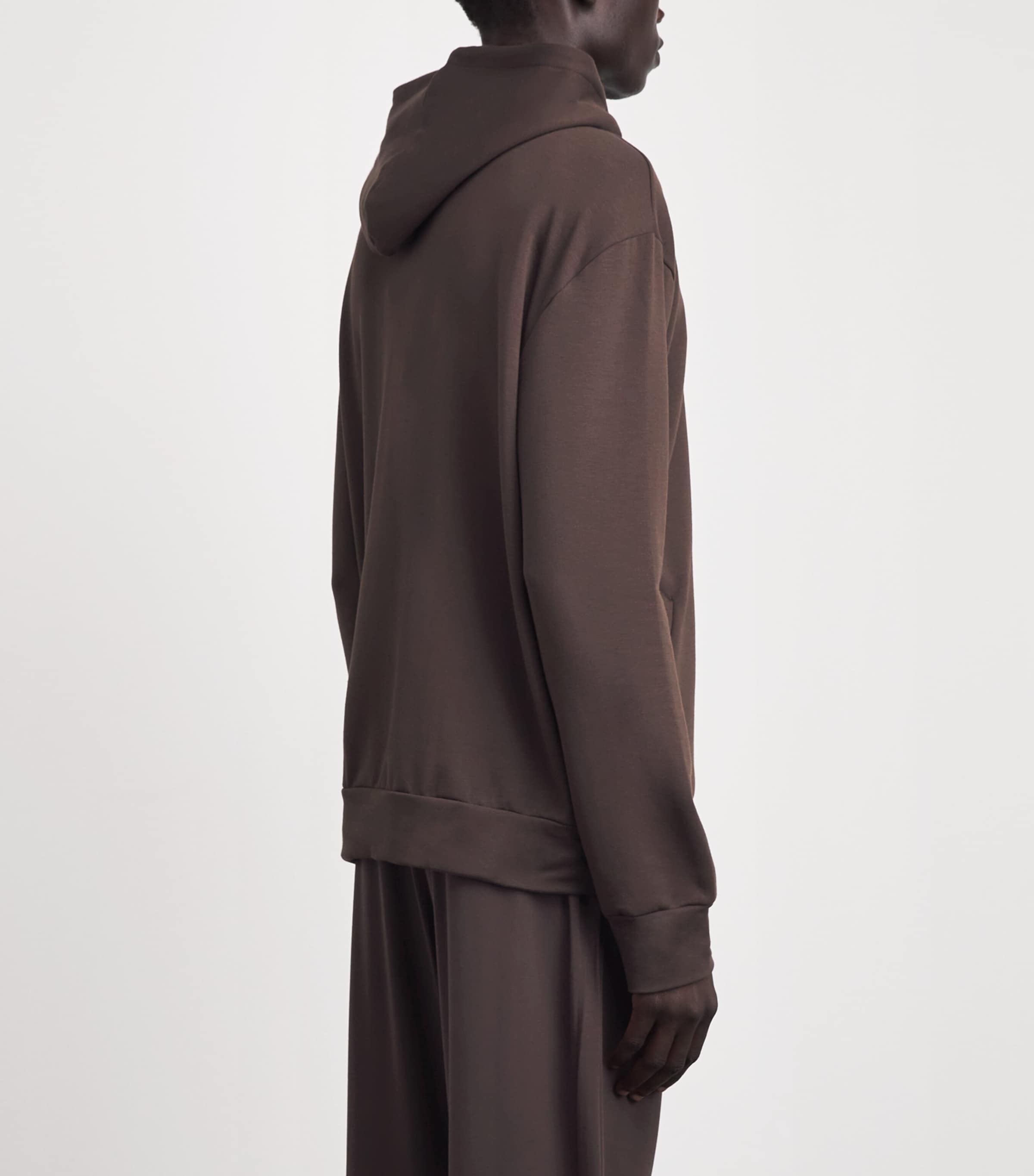 Homebody Mens Snuggle Hoodie Coffee Bean Image 5