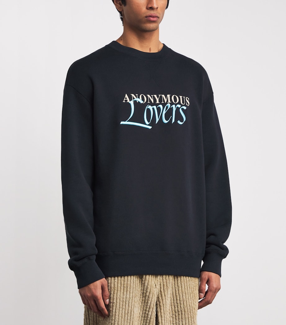 x Dean Sameshima Anonymous Lovers Sweatshirt WASHED BLACK 781 Image 3