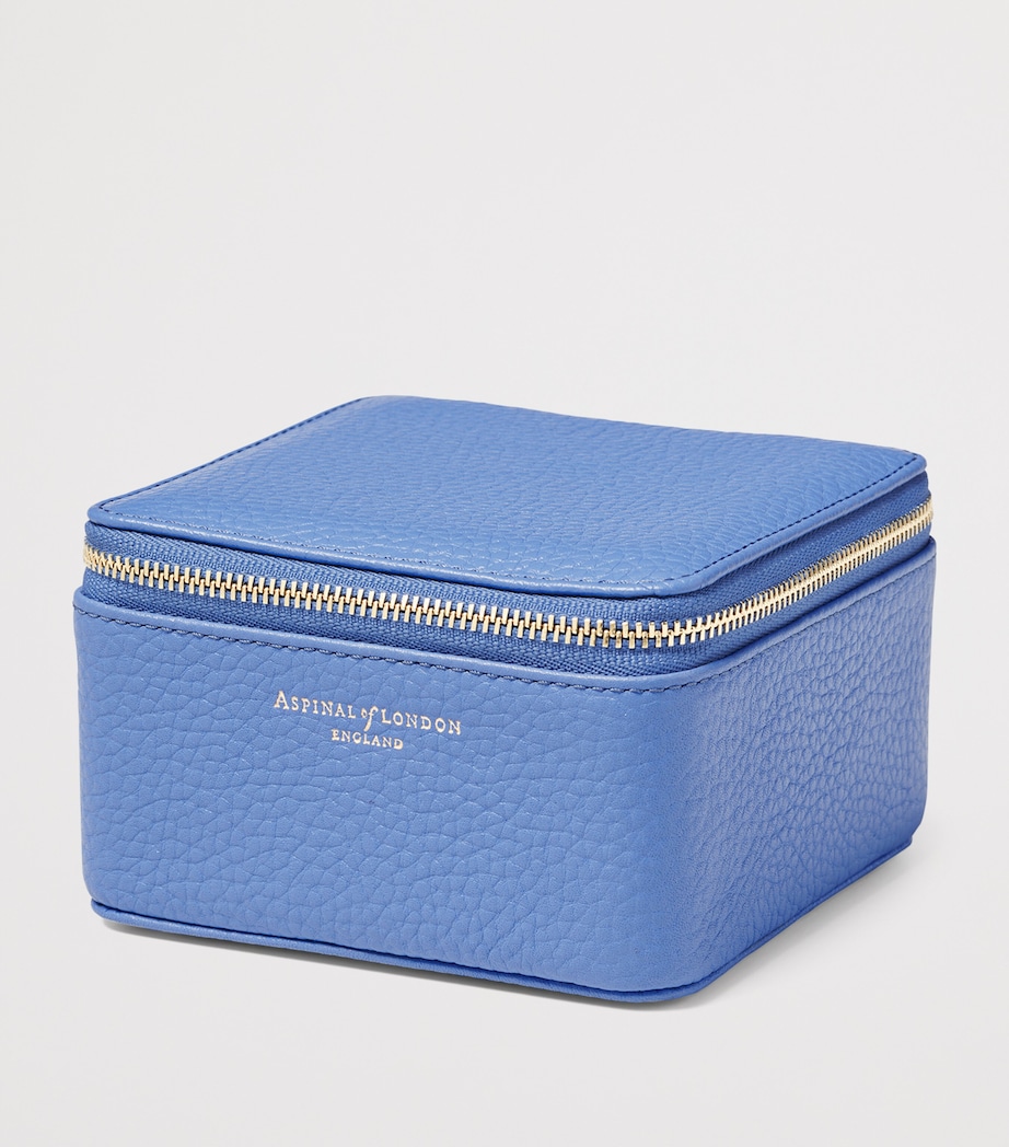 Leather Watch and Ring Box CAPRI BLUE Image 2