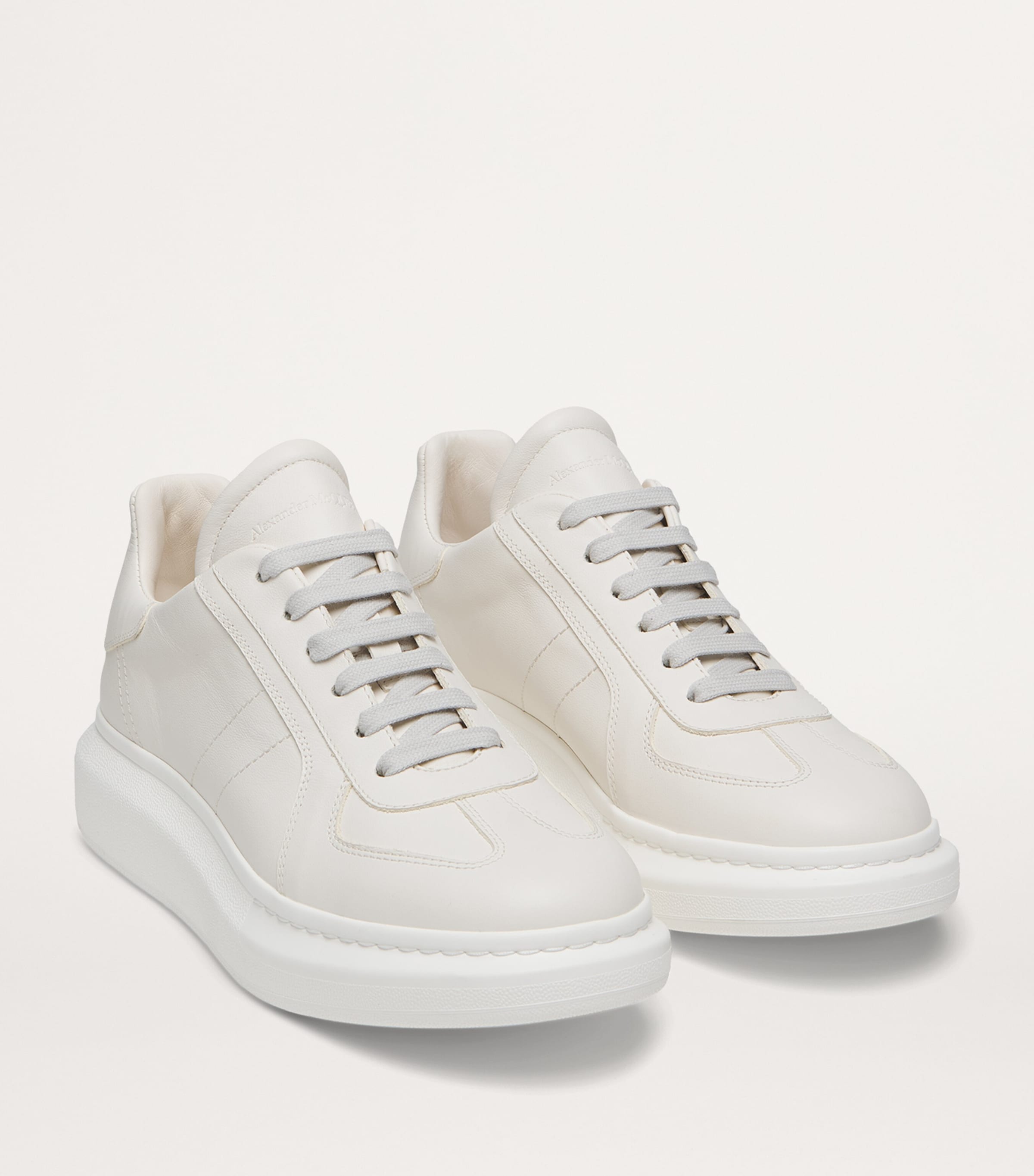 Alexander McQueen Leather Oversized Retro Sneakers Harrods UK