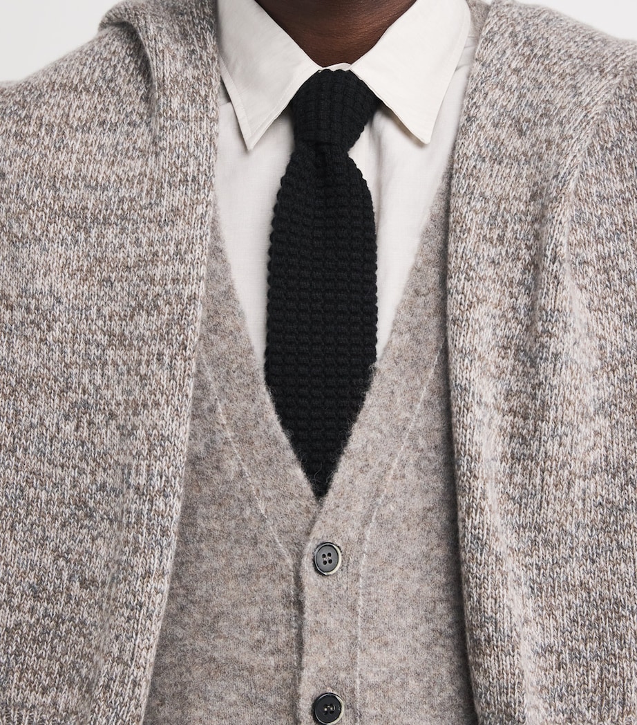 Cashmere Knitted Tie 5 Image 2
