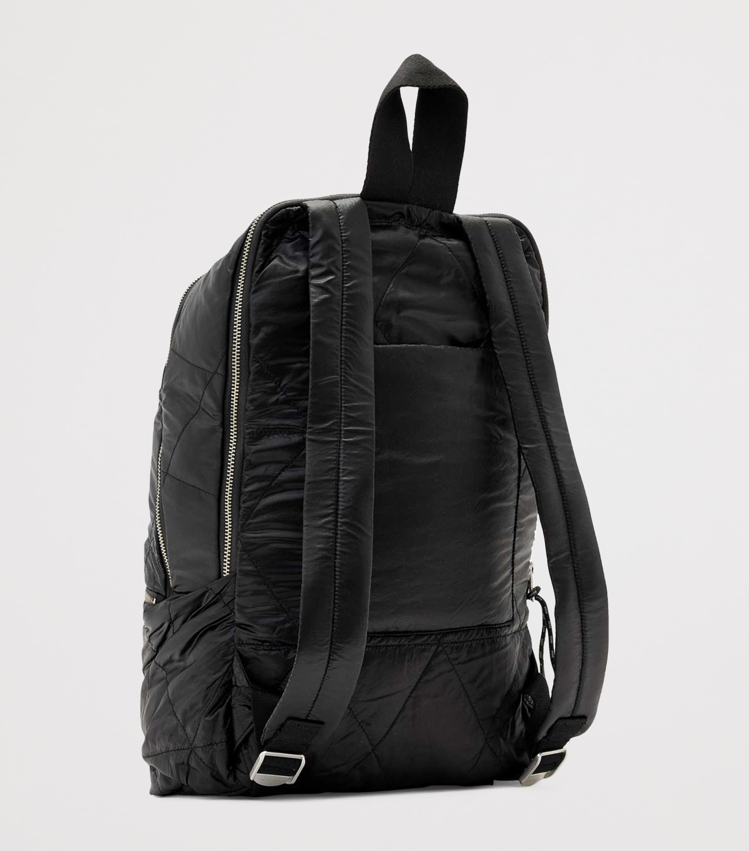 Quilted Finn Puffer Backpack BLACK Image 5