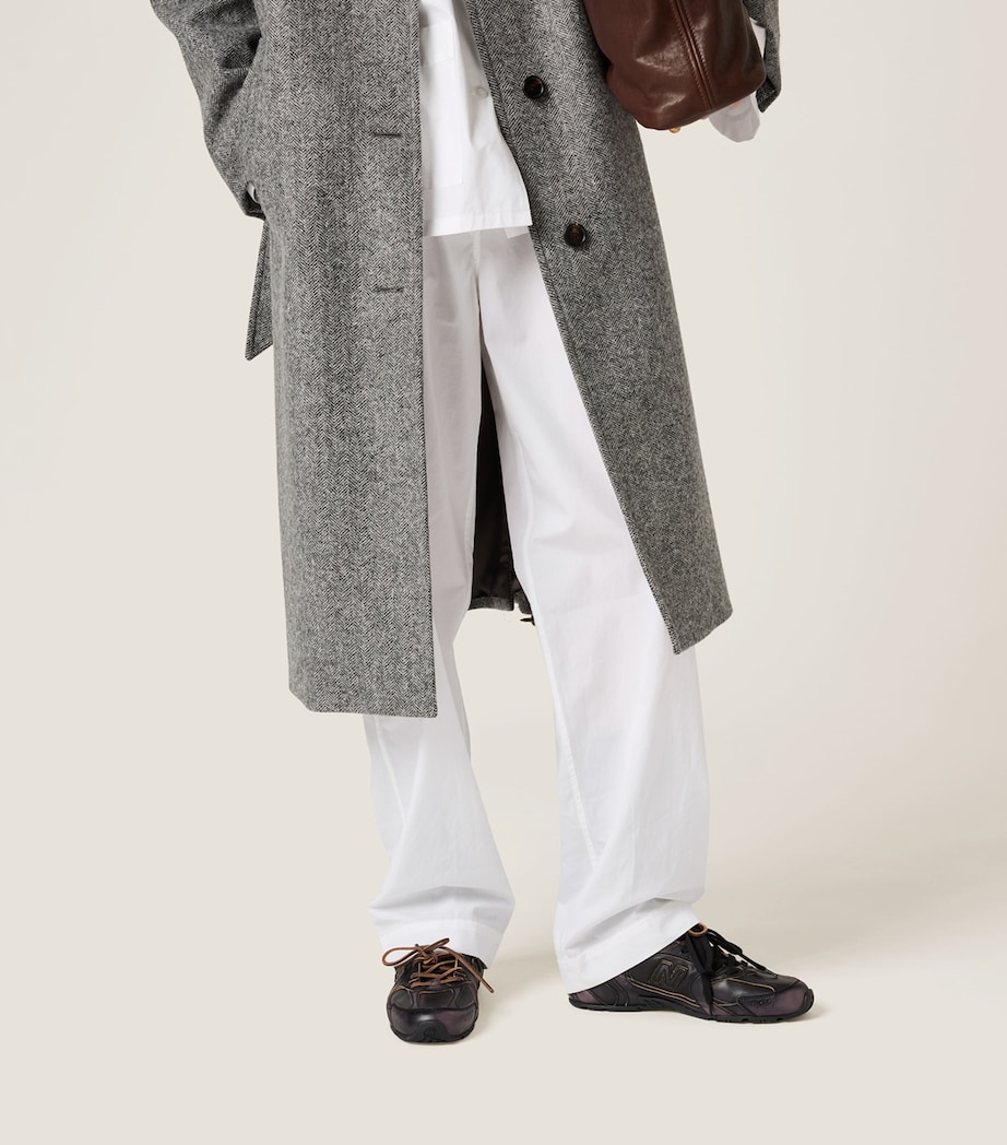 Embroidered Logo Pyjama Trousers F0009 Image 5