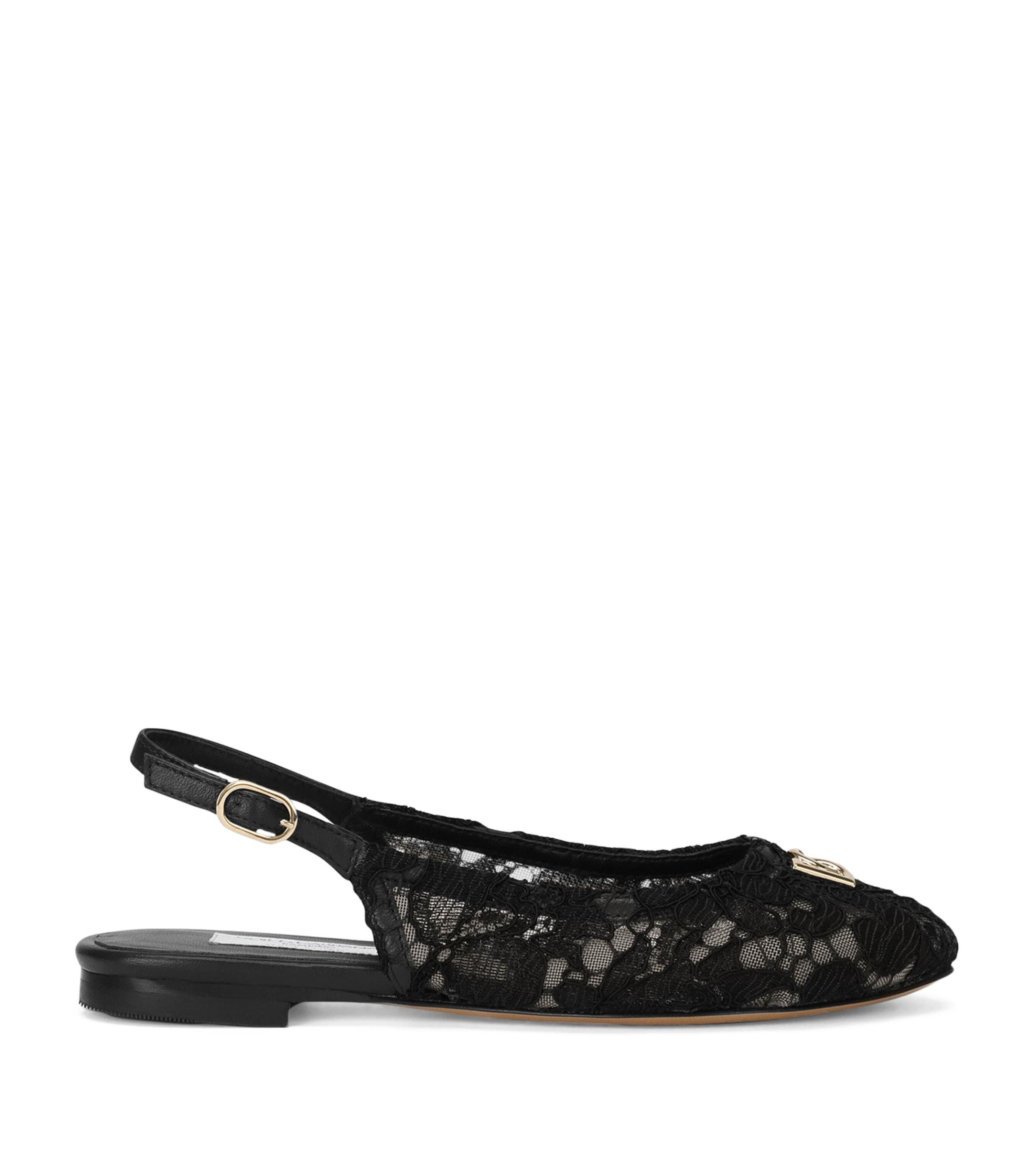 Dolce & Gabbana Logo-plaque Lace-up Sandals