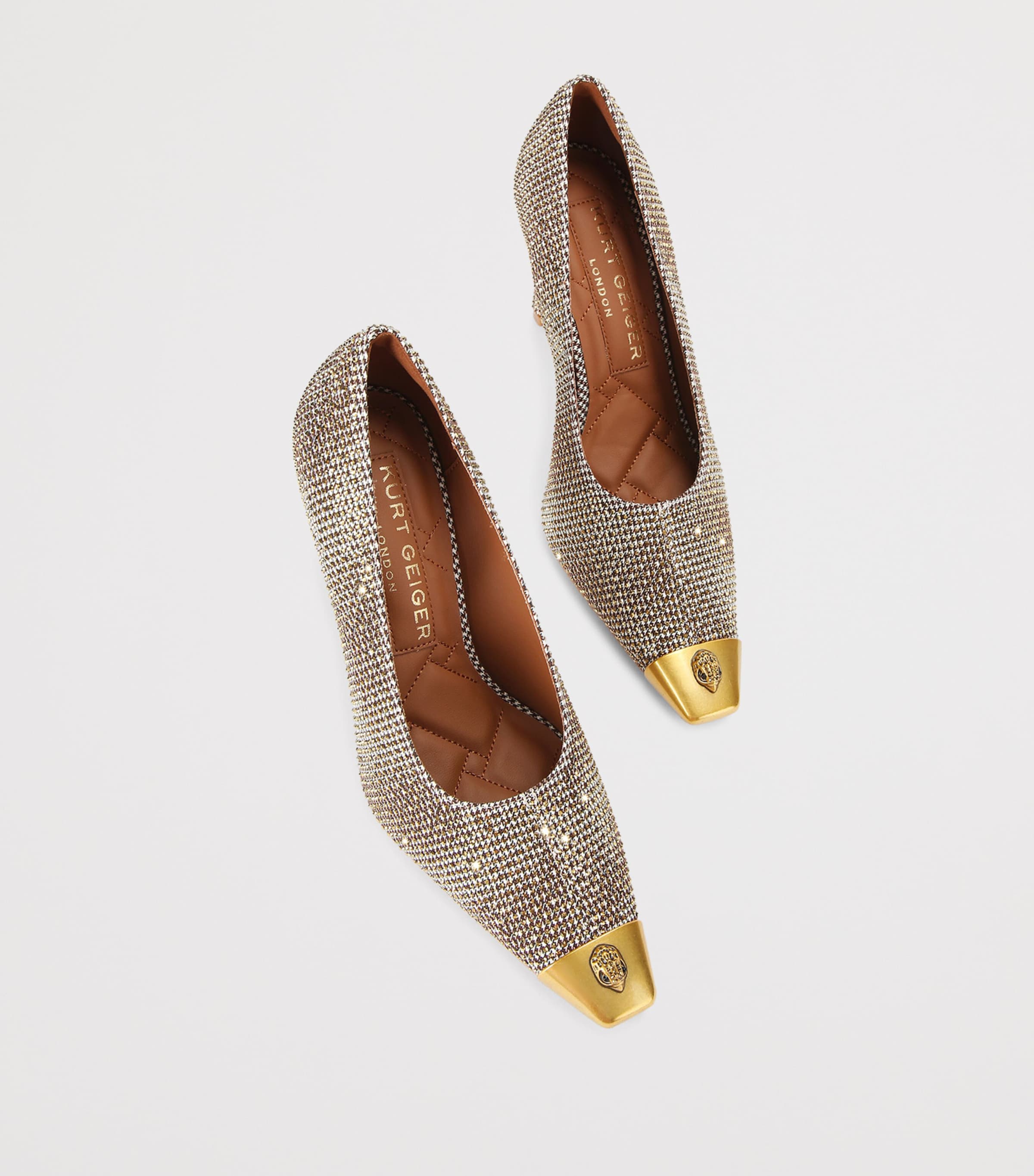 Kurt Geiger London Regent Court Pumps 90 Beige Oth Image 4