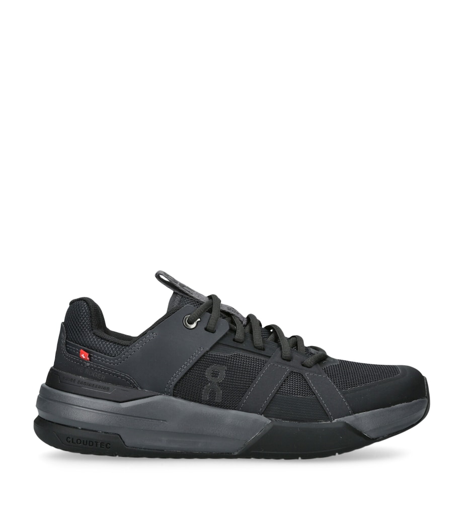 x Roger Clubhouse Pro Youth Trainers BLACK Image 1