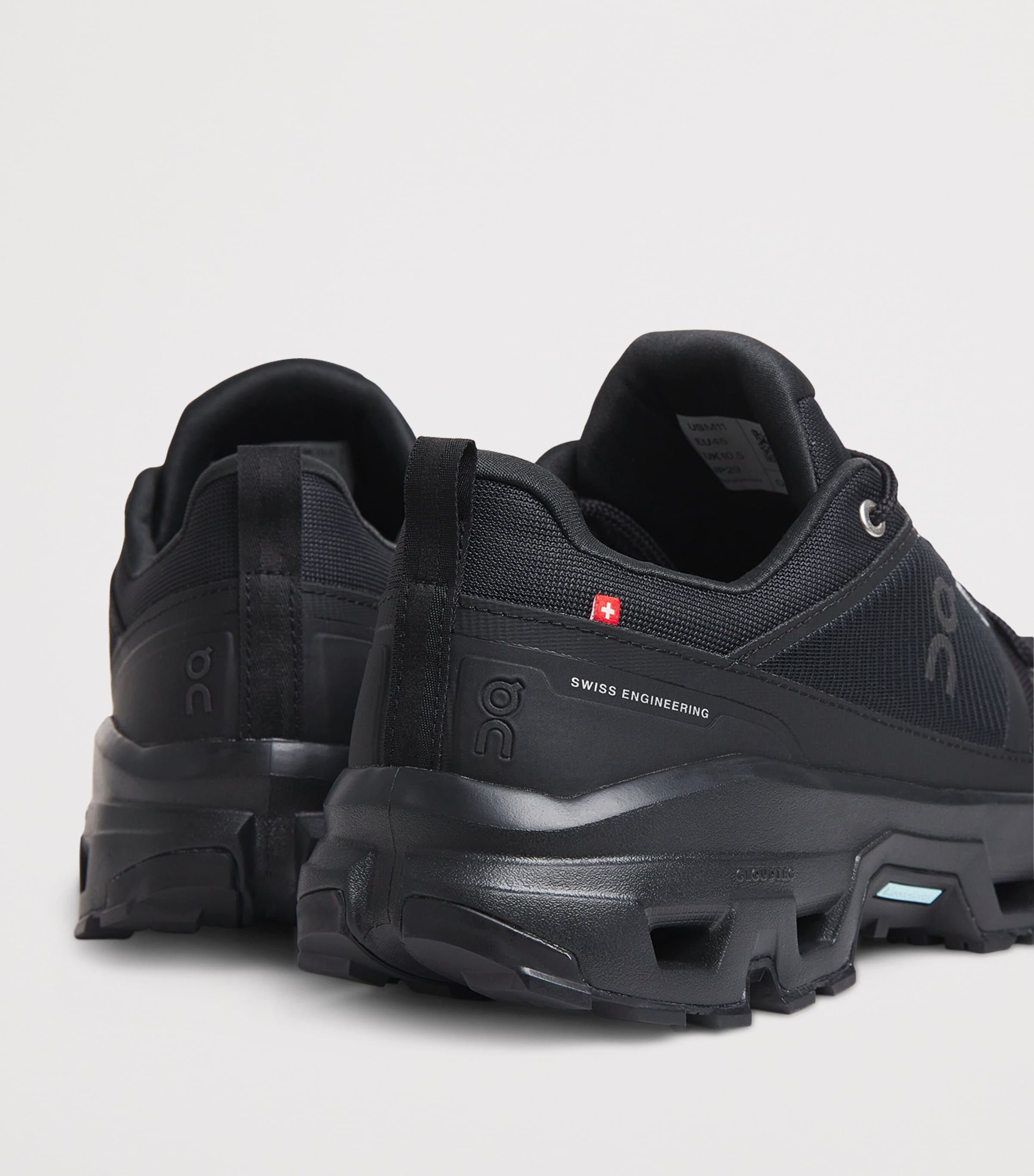 Cloudrock Waterproof Hiking Trainers BLACK | BLACK Image 7