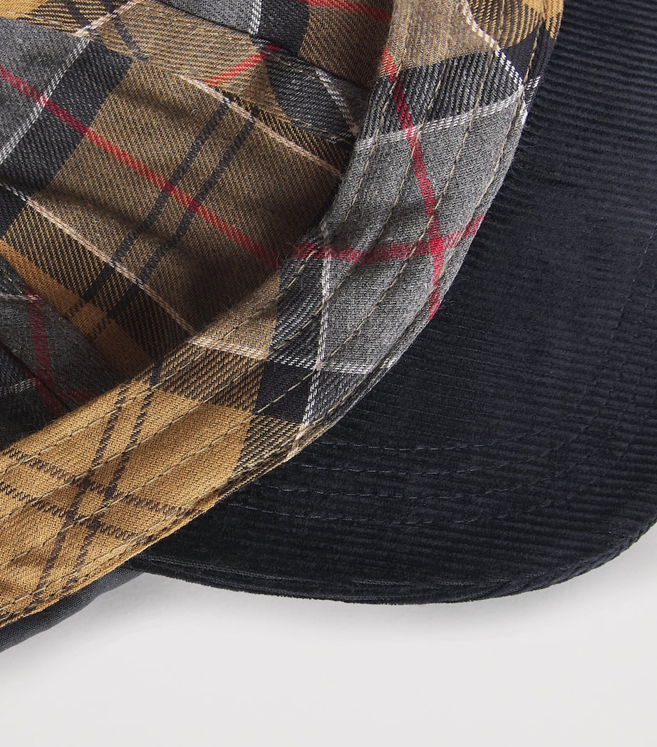 Cotton Corduroy Cap NAVY Image 4