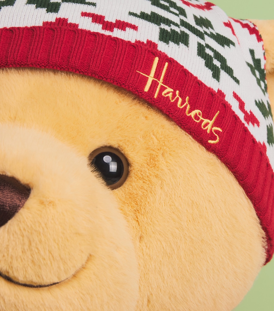 Harrods Christmas Bear 2026 Henry (91.5cm) Green Image 2