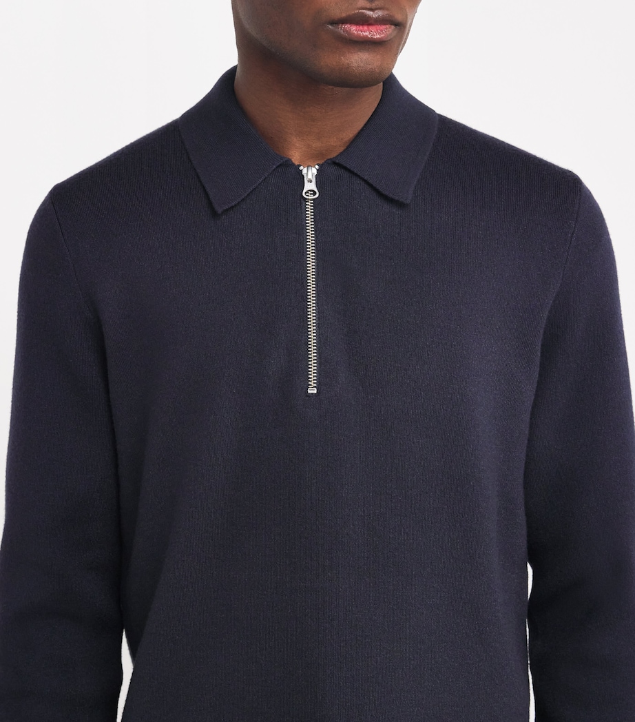 Half-Zip Guna Sweatshirt SKY CAPTAIN Image 6